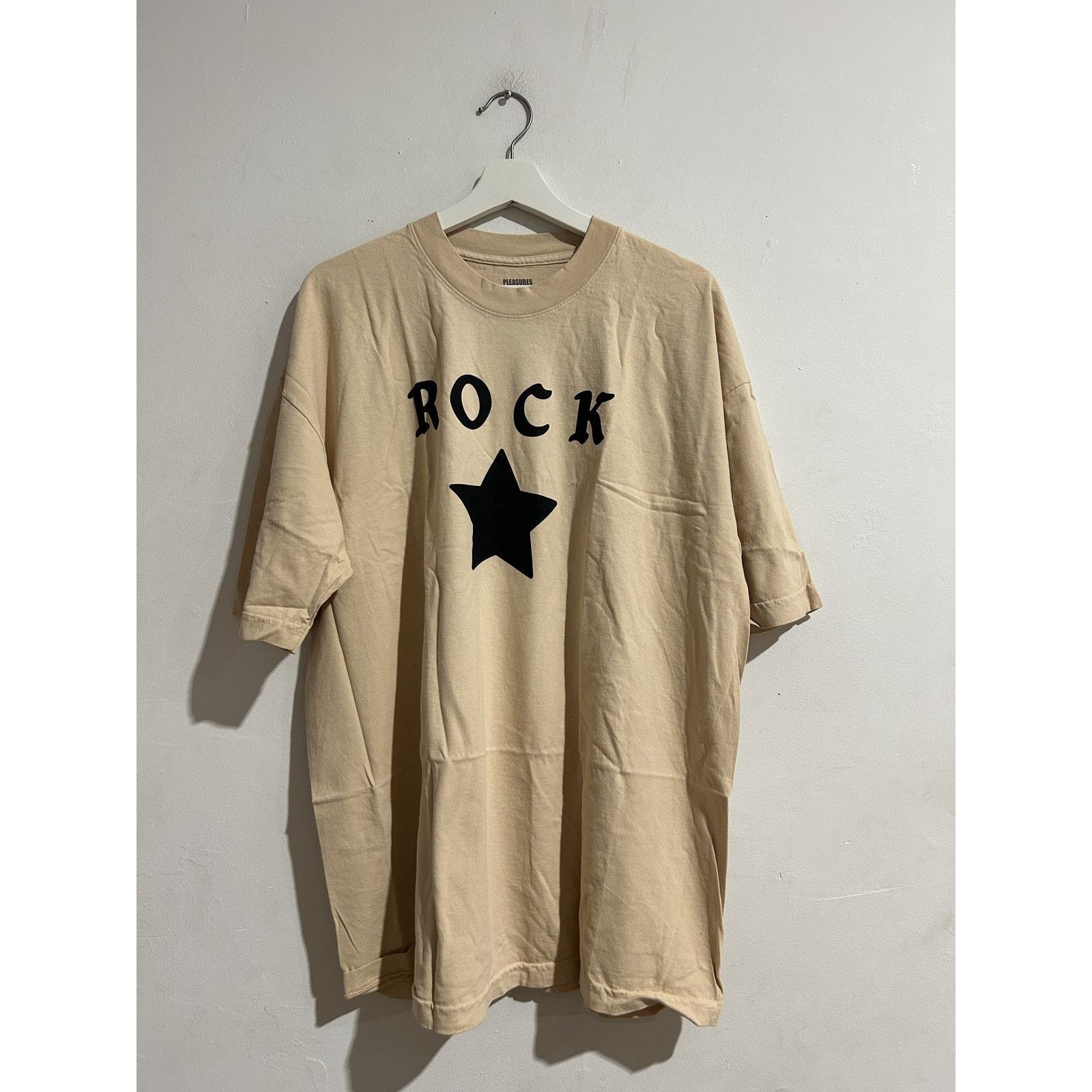 Pleasures PLEASURES NERD ROCKSTAR TEE TAN SIZE XL NEW Size US XL / EU 56 / 4 - 1 Thumbnail