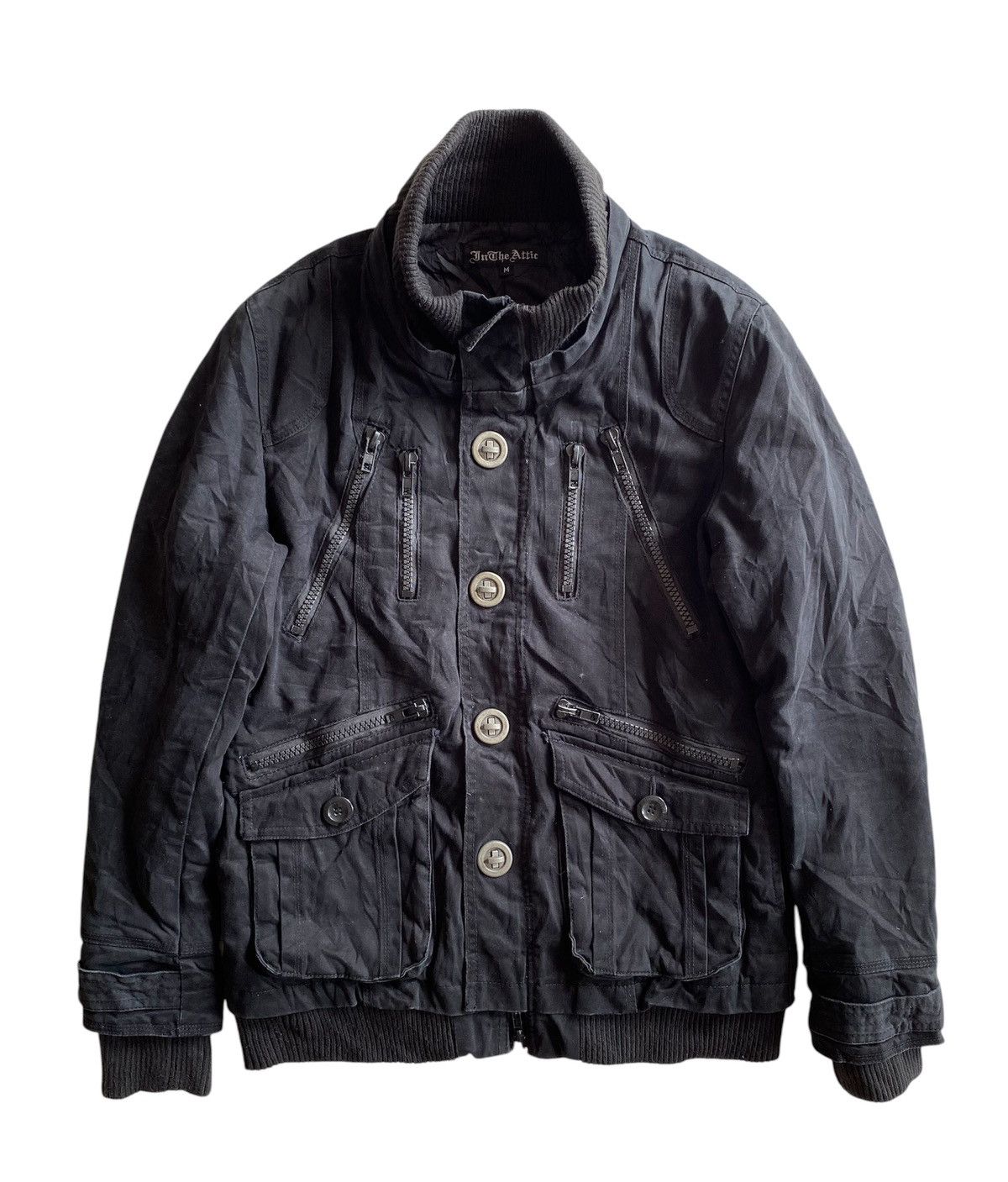 If Six Was Nine 2000s In The Attic - Multipocket Wooden Jacket