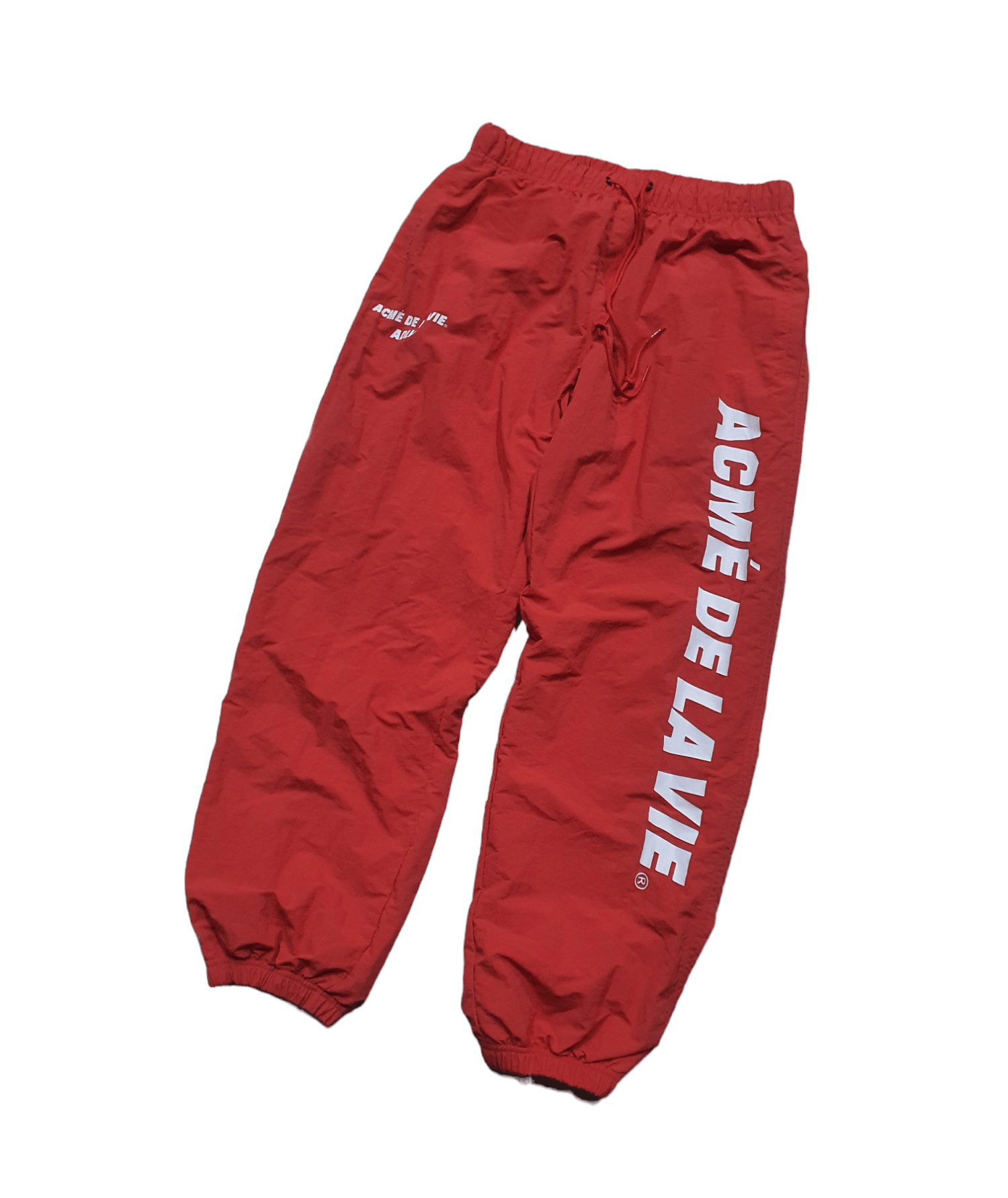 Acme Clothing ADLV Acme De La Vie Big Logo Nylon Track Pants Size US 26 / EU 42 - 3 Thumbnail