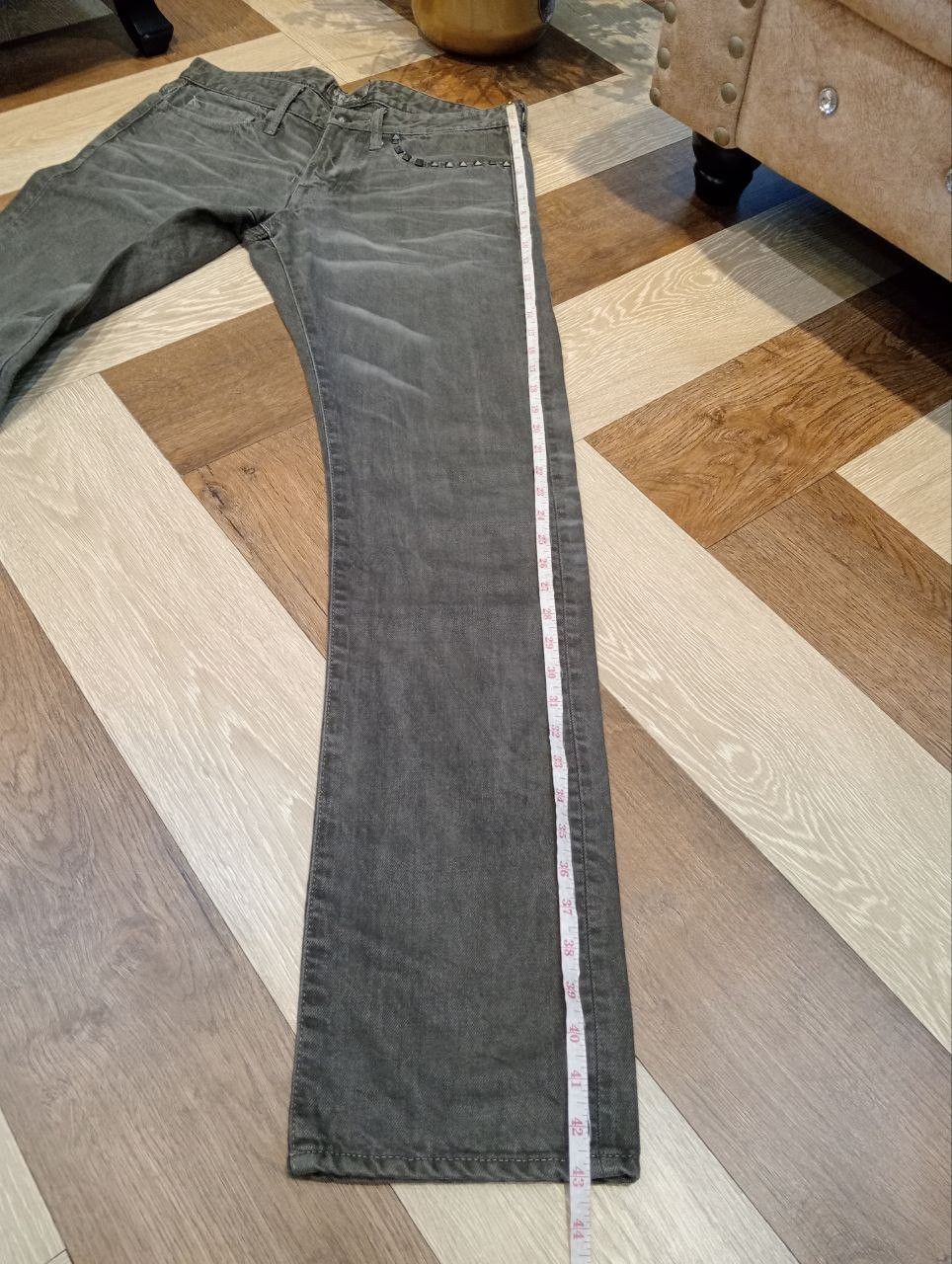 Vanquish VANQUISH JAPAN GREY WASHED DENIM PANTS Size US 32 / EU 48 - 14 Thumbnail