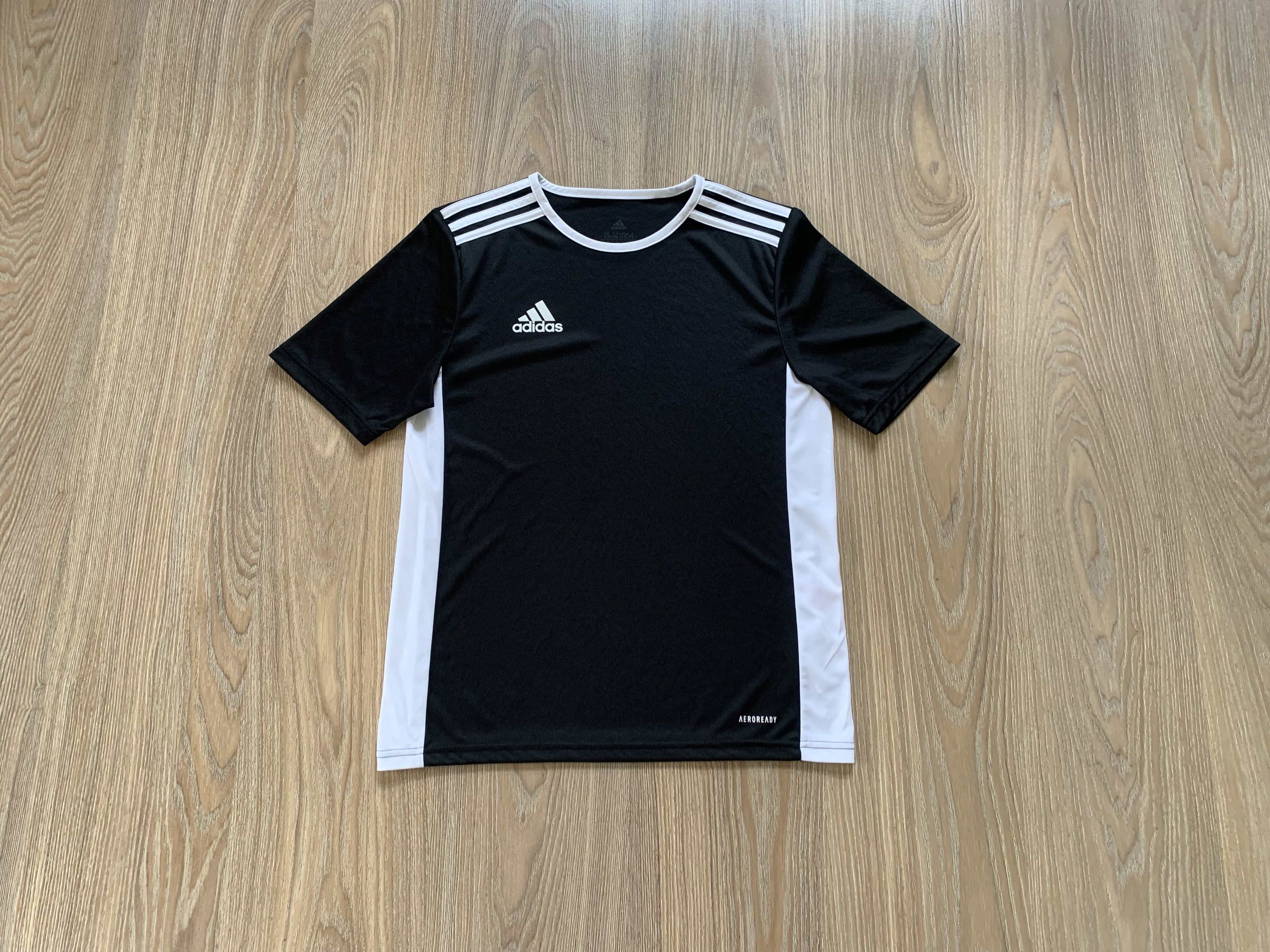 Adidas Adidas Aeroready Youth Black Training T Shirt Size US XXS / EU 40 - 1 Thumbnail