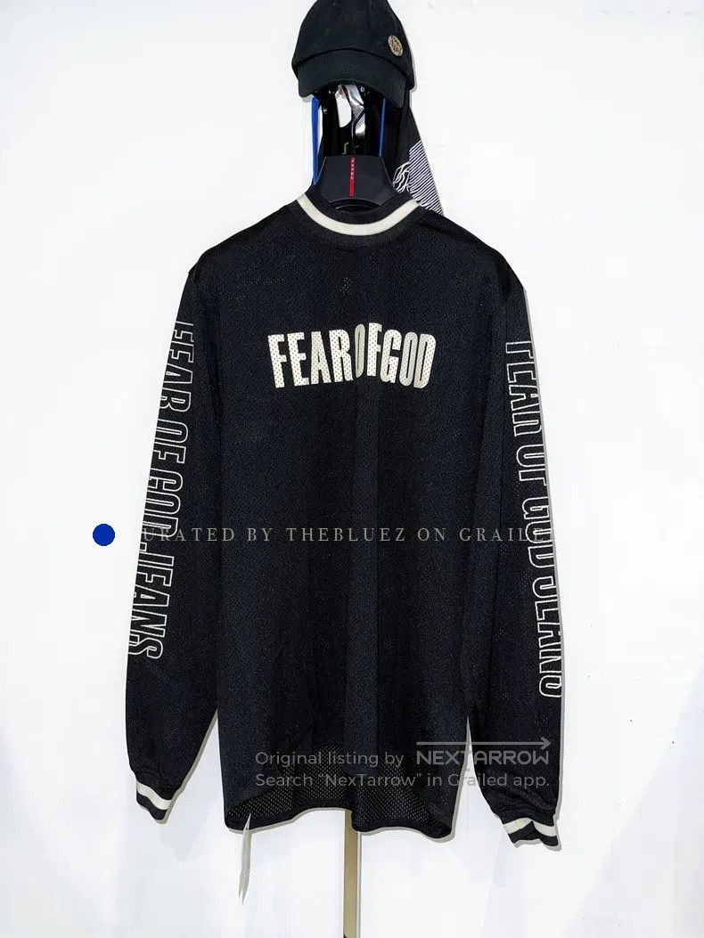FOG × Fear of God Fear Of God Mesh Motocross Jersey | Grailed