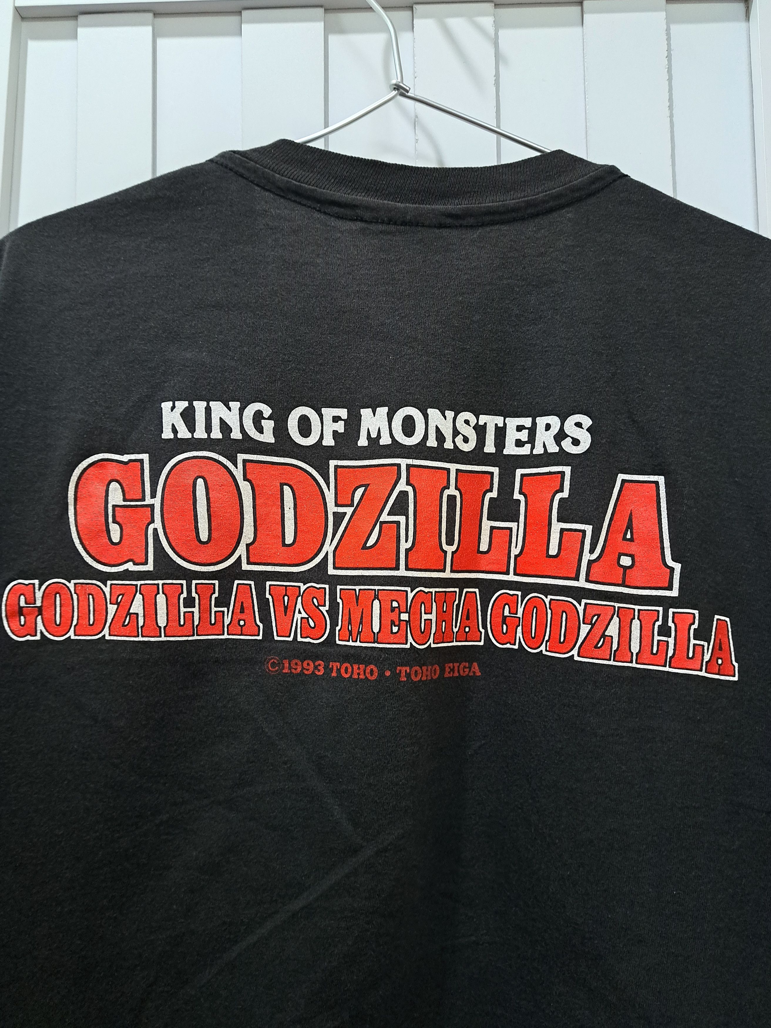 Vintage Vintage 1993 Godzilla vs Mecha Godzilla movie T-Shirt Size US L / EU 52-54 / 3 - 4 Thumbnail