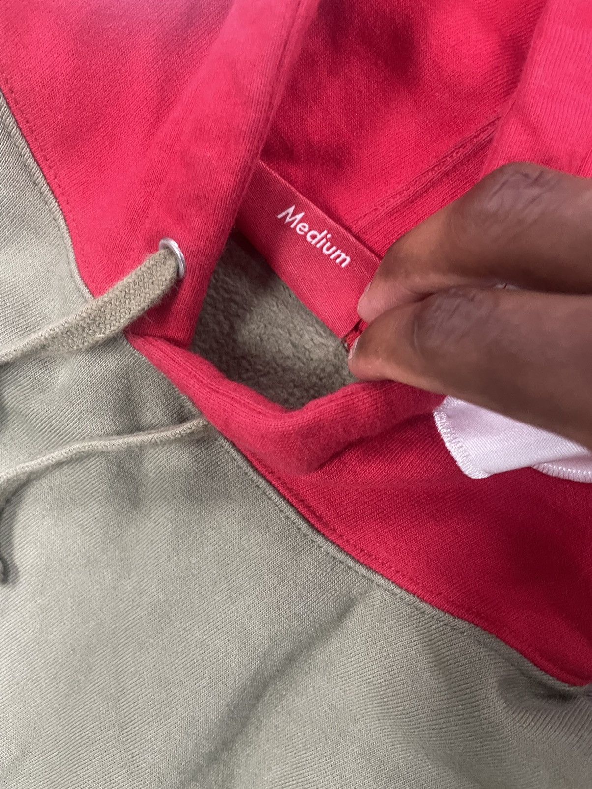 Supreme Supreme Contrast Hooded Sweatshirt M Size US M / EU 48-50 / 2 - 4 Thumbnail