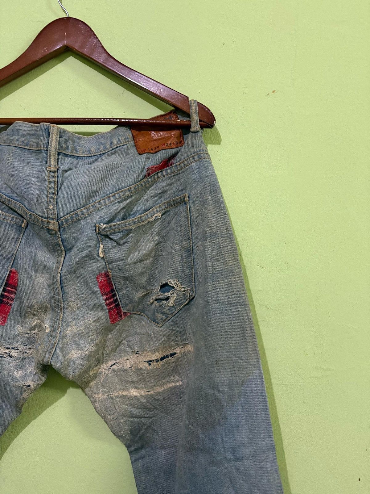 Other Dope Drakkar Distressed Denim pant Size US 33 - 9 Thumbnail