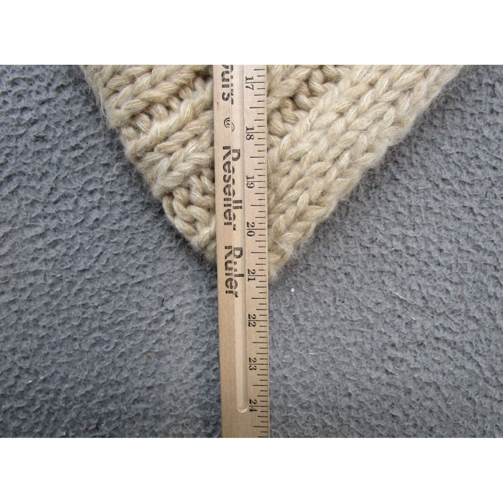 Vintage Coco Carmen Women's Sleeveless Cropped Knit Sweater Top One Size Beige Pullover Knits Shirt Size ONE SIZE - 5 Thumbnail