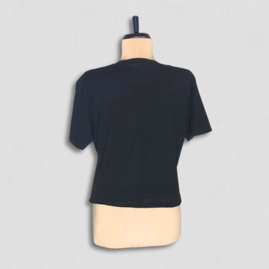 Nickelodeon Nickelodeon Cropped T-Shirt SpongeBob SquarePants Black sz M Size M / US 6-8 / IT 42-44 - 2 Thumbnail