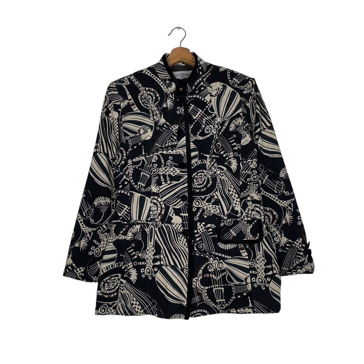 Louis Feraud Louis Feraud Abstract Design Jacket Size M / US 6-8 / IT 42-44 - 1 Thumbnail