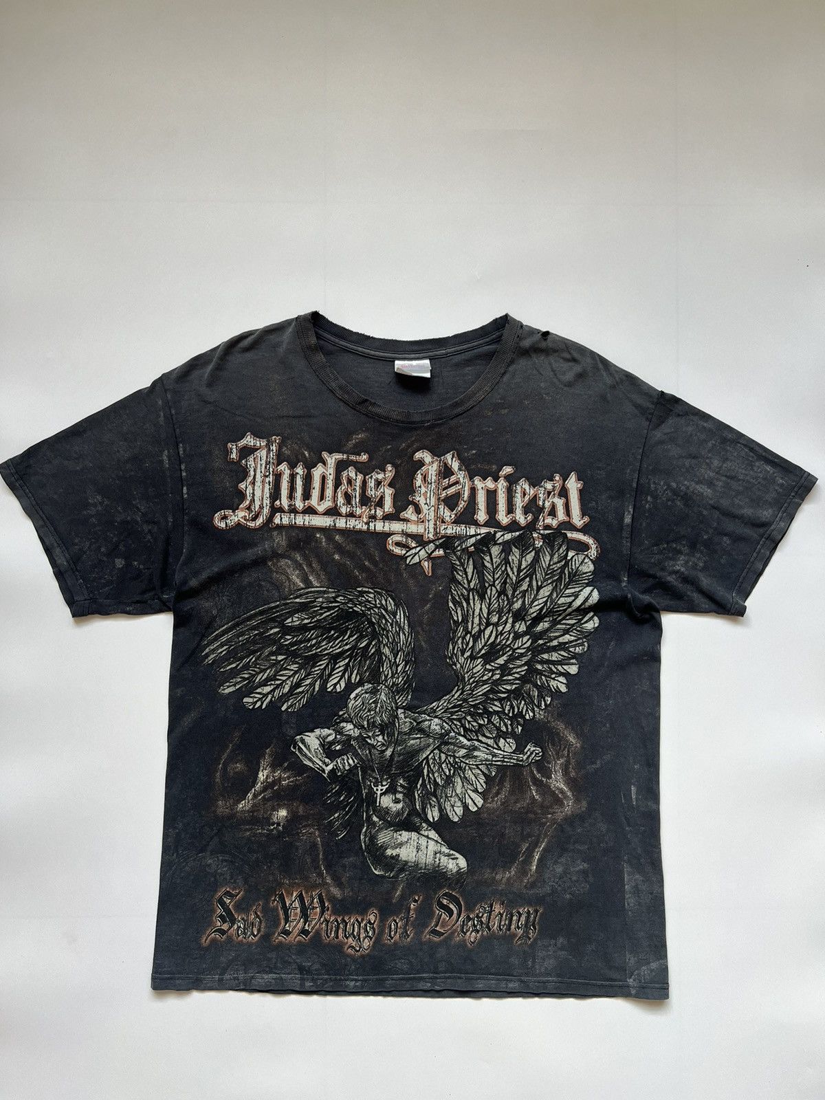 Band Tees 1990s Judas Priest "Sad Wings Of Destiny" Tees Size US L / EU 52-54 / 3 - 1 Thumbnail
