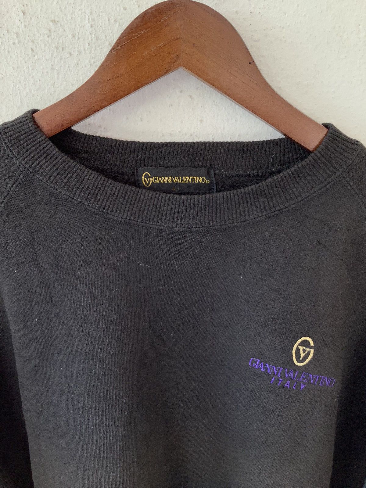 Gianni Valentino × Vintage Vintage Gianni Valentino Sweatshirt Size US M / EU 48-50 / 2 - 2 Thumbnail