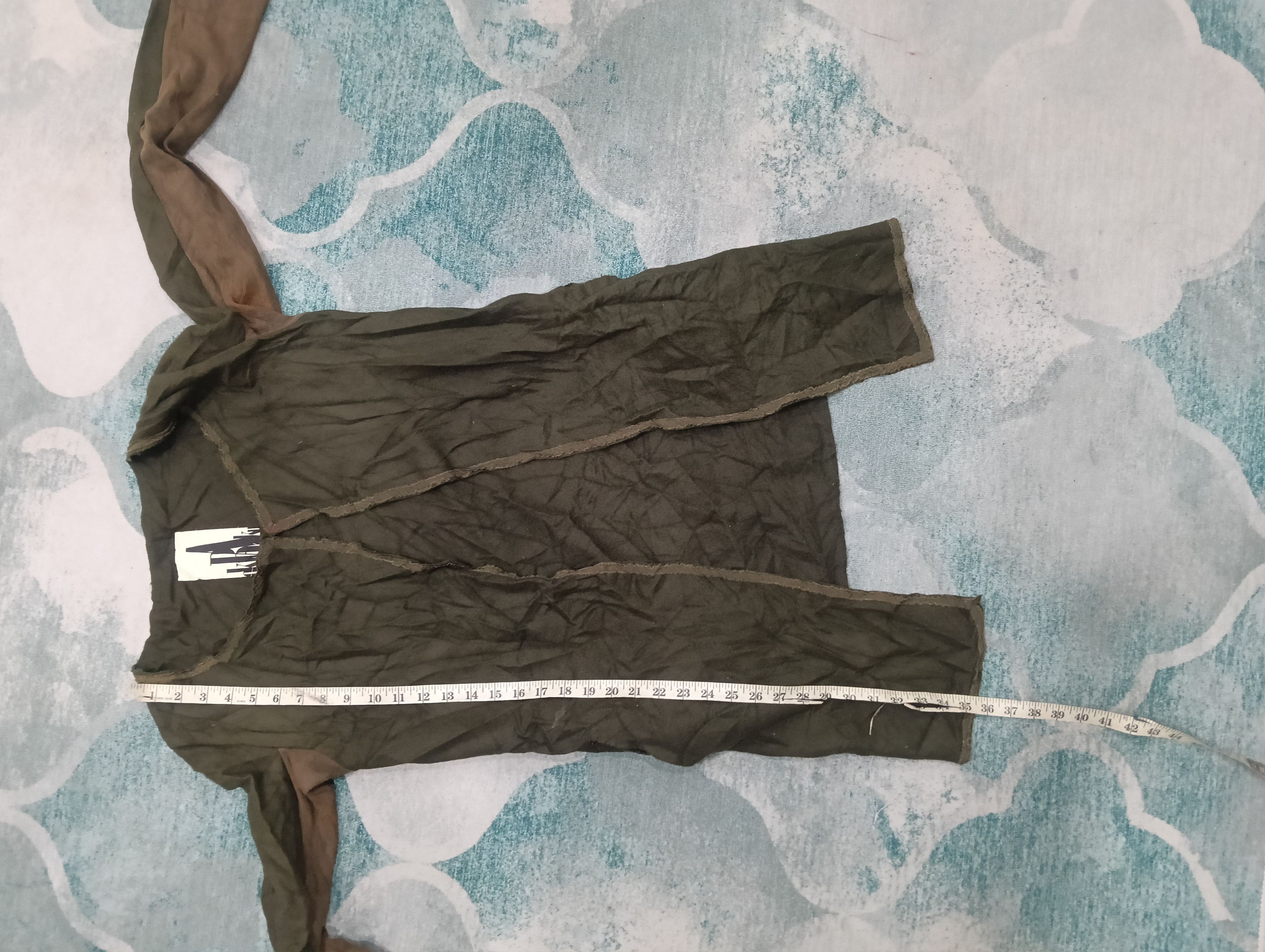 Rick Owens Vintage Okiraku Japanese Brand Like Rick Owen Style Size US XS / EU 42 / 0 - 15 Thumbnail
