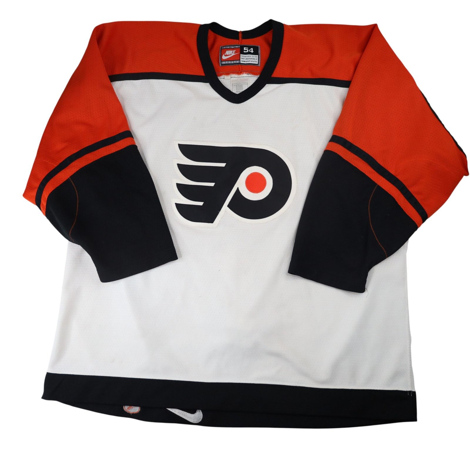NHL × Nike × Vintage Vintage 90s Nike Philadelphia Flyers Authentic Jersey Size US XXL / EU 58 / 5 - 1 Thumbnail