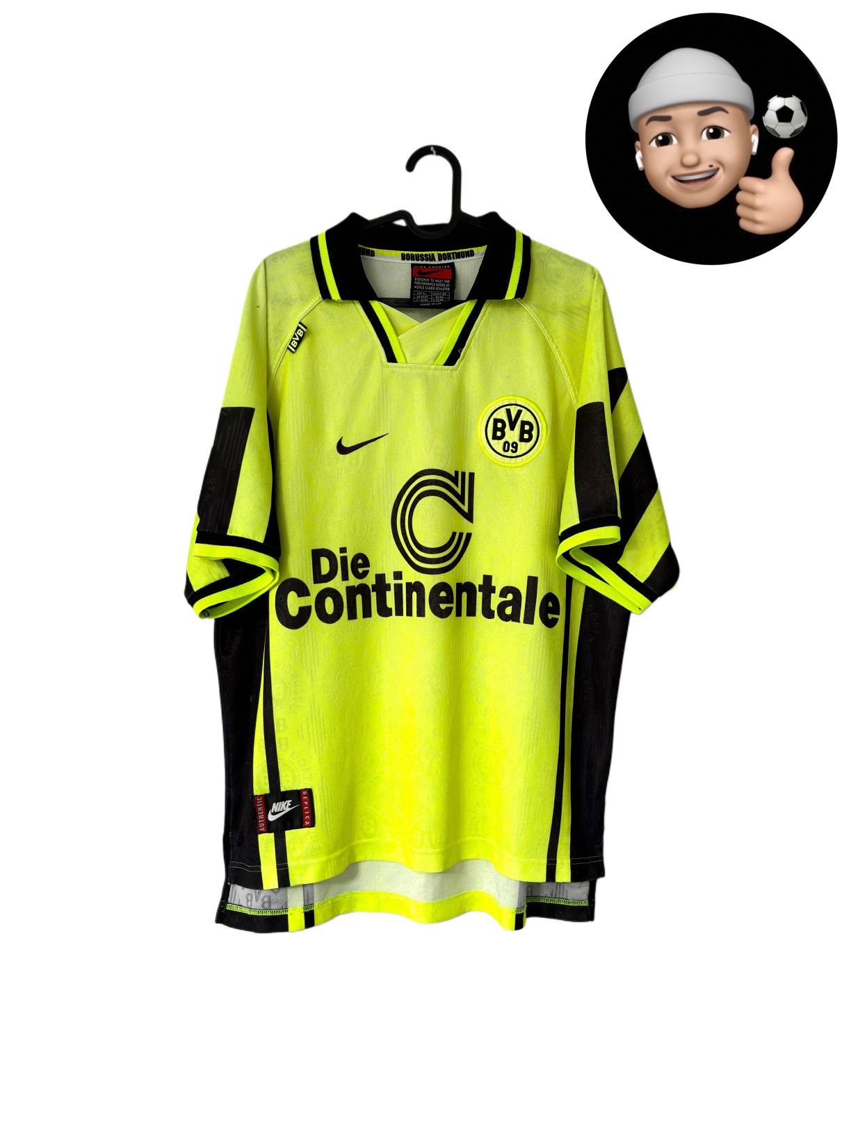 Nike Soccer Jersey Vintage 1996 1997 Borussia Dortmund Nike Vintage Home Soccer Jersey Grailed