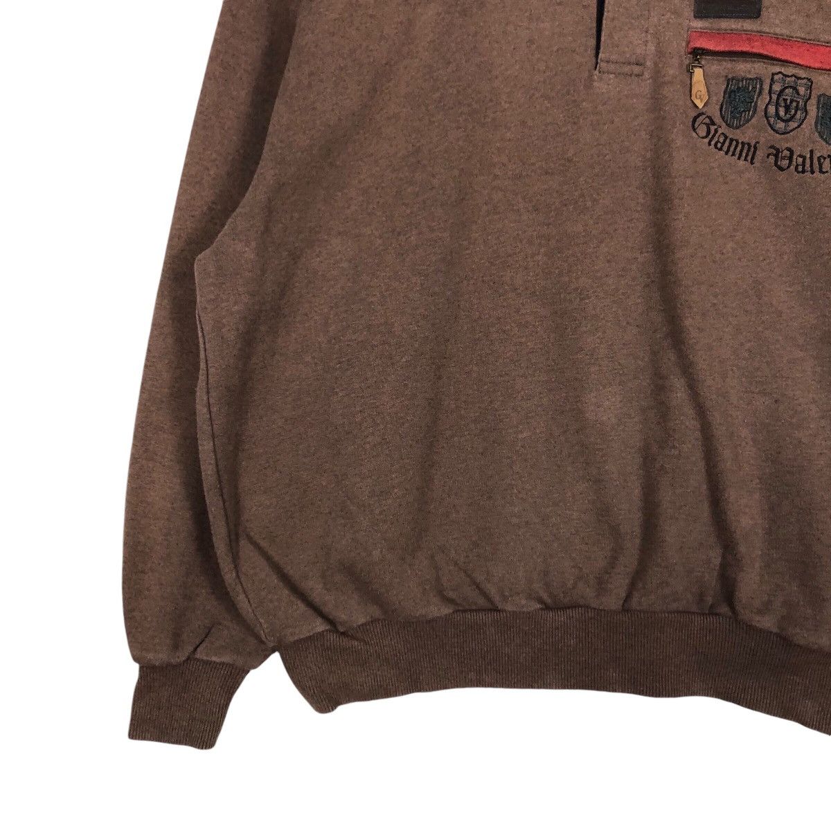 Gianni Valentino × Valentino Vintage Gianni Valentino Casual Wear Sweatshirt 90S Rare Size US M / EU 48-50 / 2 - 3 Thumbnail
