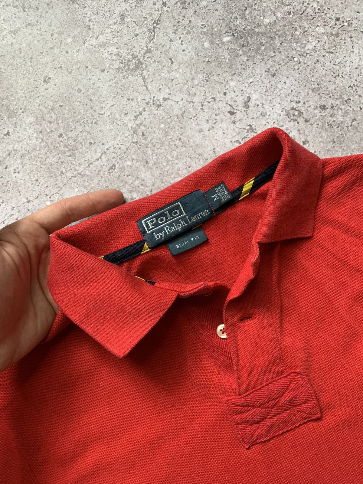 Polo Ralph Lauren × Vintage Vintage Polo Ralph Lauren Big Pony #3 Rugby Shirt 90’s Size US M / EU 48-50 / 2 - 3 Thumbnail