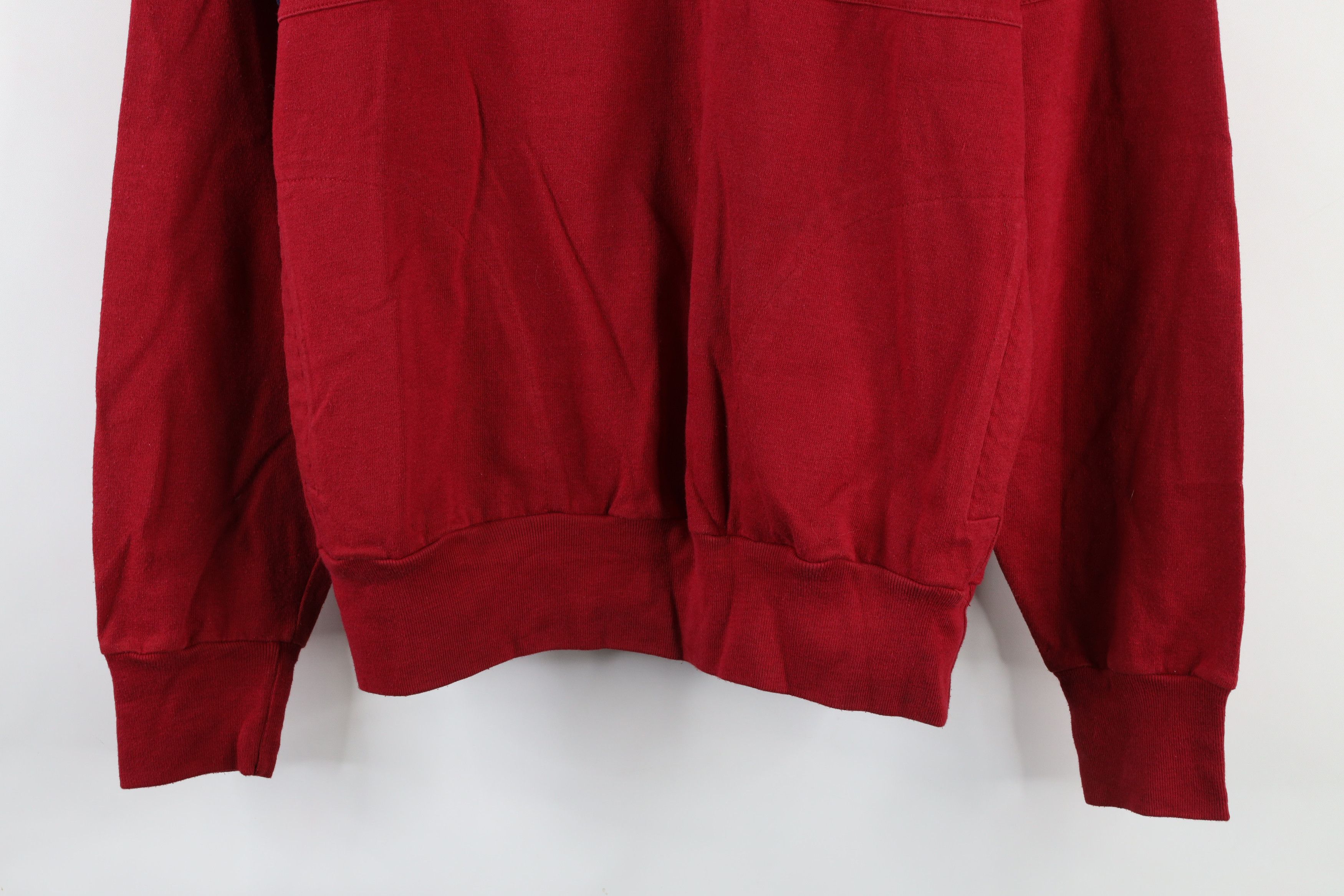 Vintage Vintage 70s Streetwear Block Heavyweight Pullover Rugby Polo Size US M / EU 48-50 / 2 - 3 Thumbnail