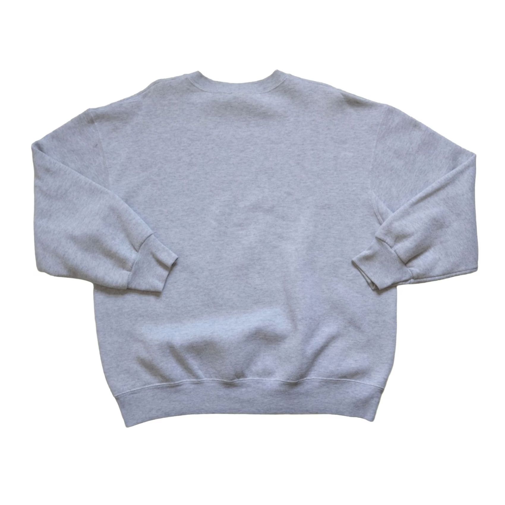Fruit Of The Loom VINTAGE Fruit of the Loom Sweatshirt Crewneck Gray L Men 90s Sports Fleece Pullover Regular Size L Size US L / EU 52-54 / 3 - 3 Thumbnail