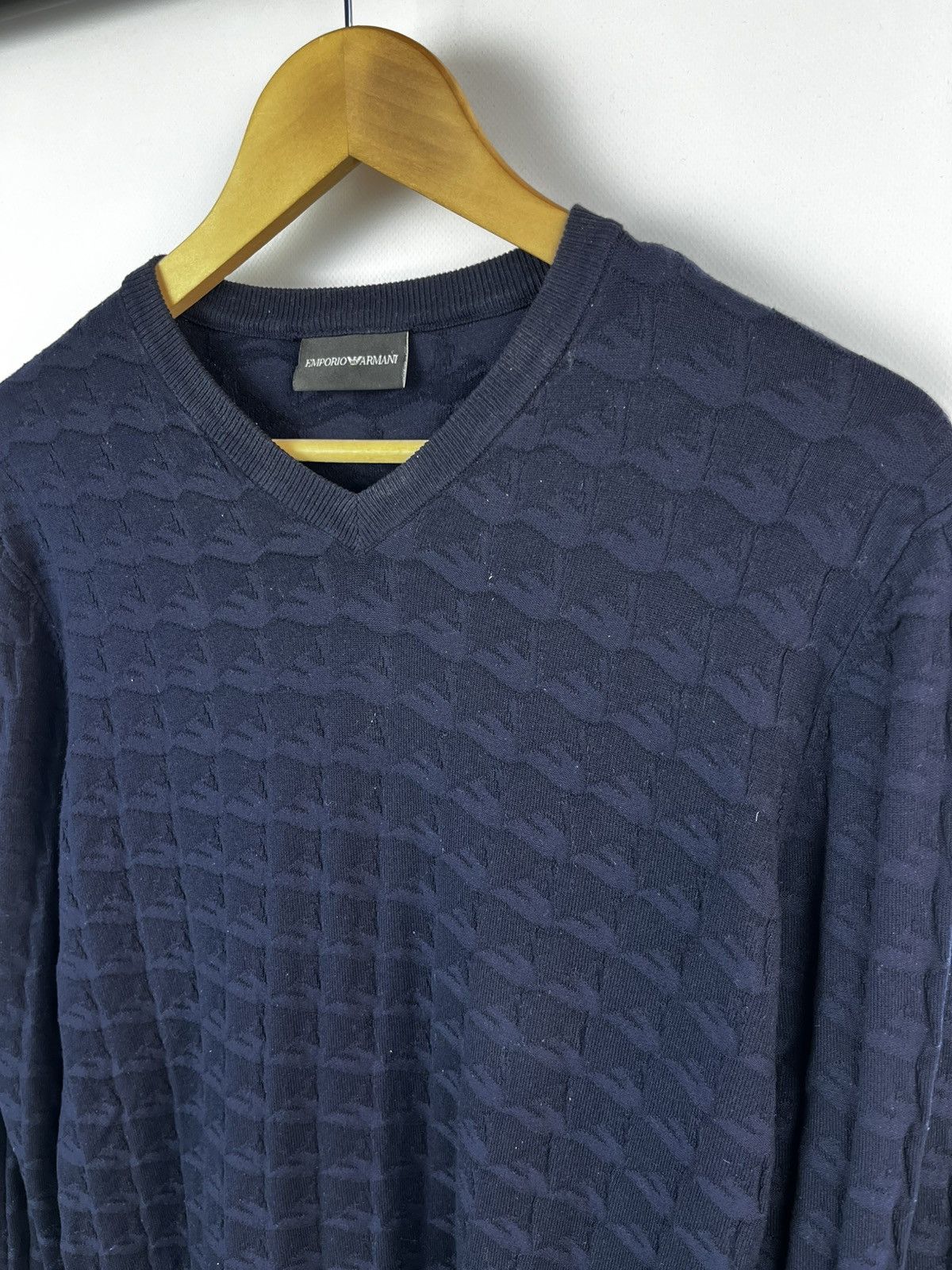 Giorgio Armani Emporio Armani mens sweater Size US M / EU 48-50 / 2 - 2 Thumbnail