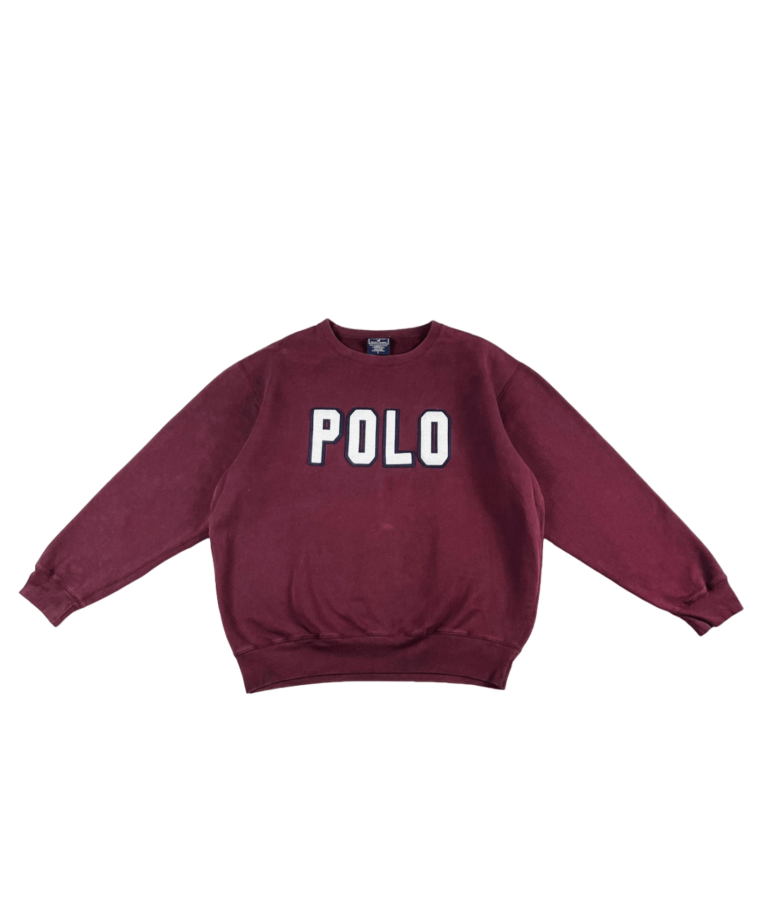image of Lo Life x Polo Ralph Lauren Ralph Laurent Polo Sport Sweatshirt L in Bordeaux, Men's (Size Large)