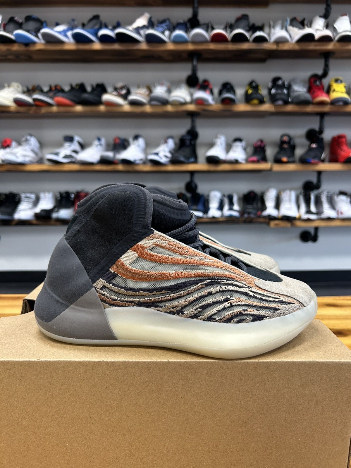 Adidas  Kanye West  Yeezy #75235 Yeezy QNTM Flash Orange | Grailed