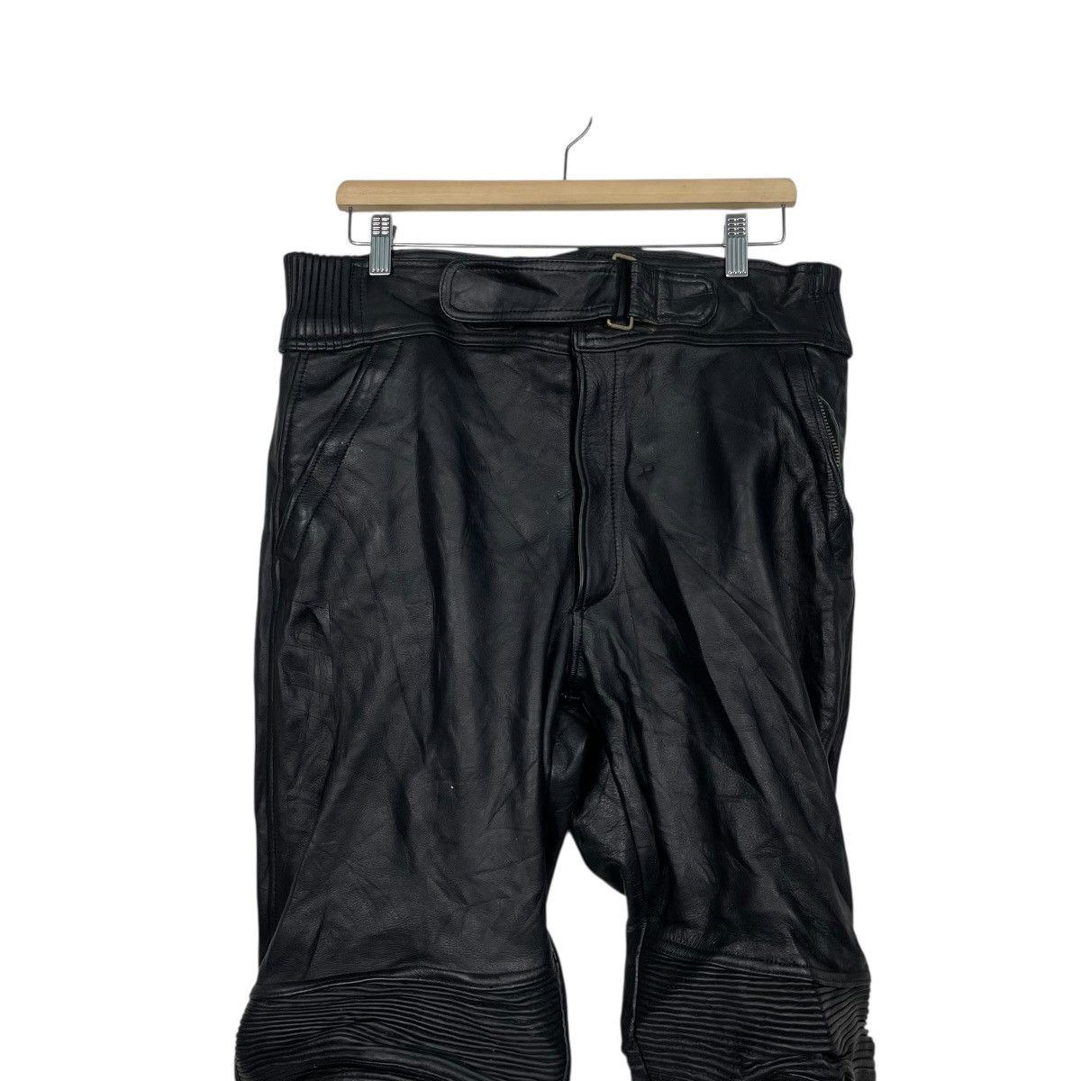 Japanese Brand Corin Motors Motorcycle CE Armored Leather Pant Size US 34 / EU 50 - 3 Thumbnail