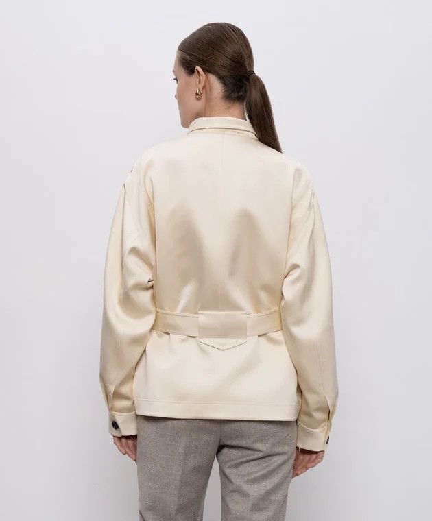 Loro Piana o1srvl11e0526 FAP0503 Eddy Field Jacket in Beige Size XS / US 0-2 / IT 36-38 - 4 Thumbnail