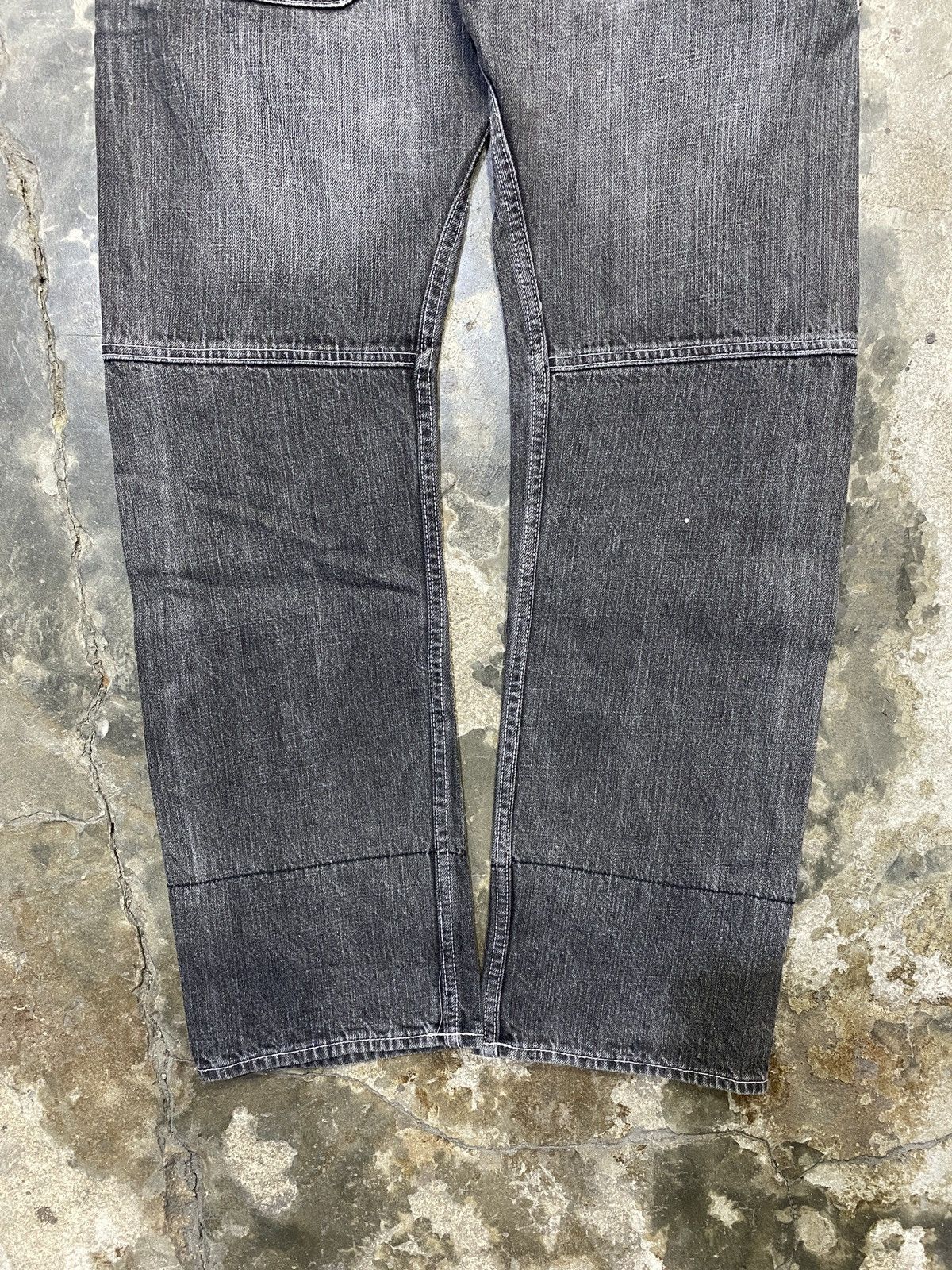 Japanese Brand Rare vintage memory special double waist punk bondage zipper Size US 33 - 16 Thumbnail