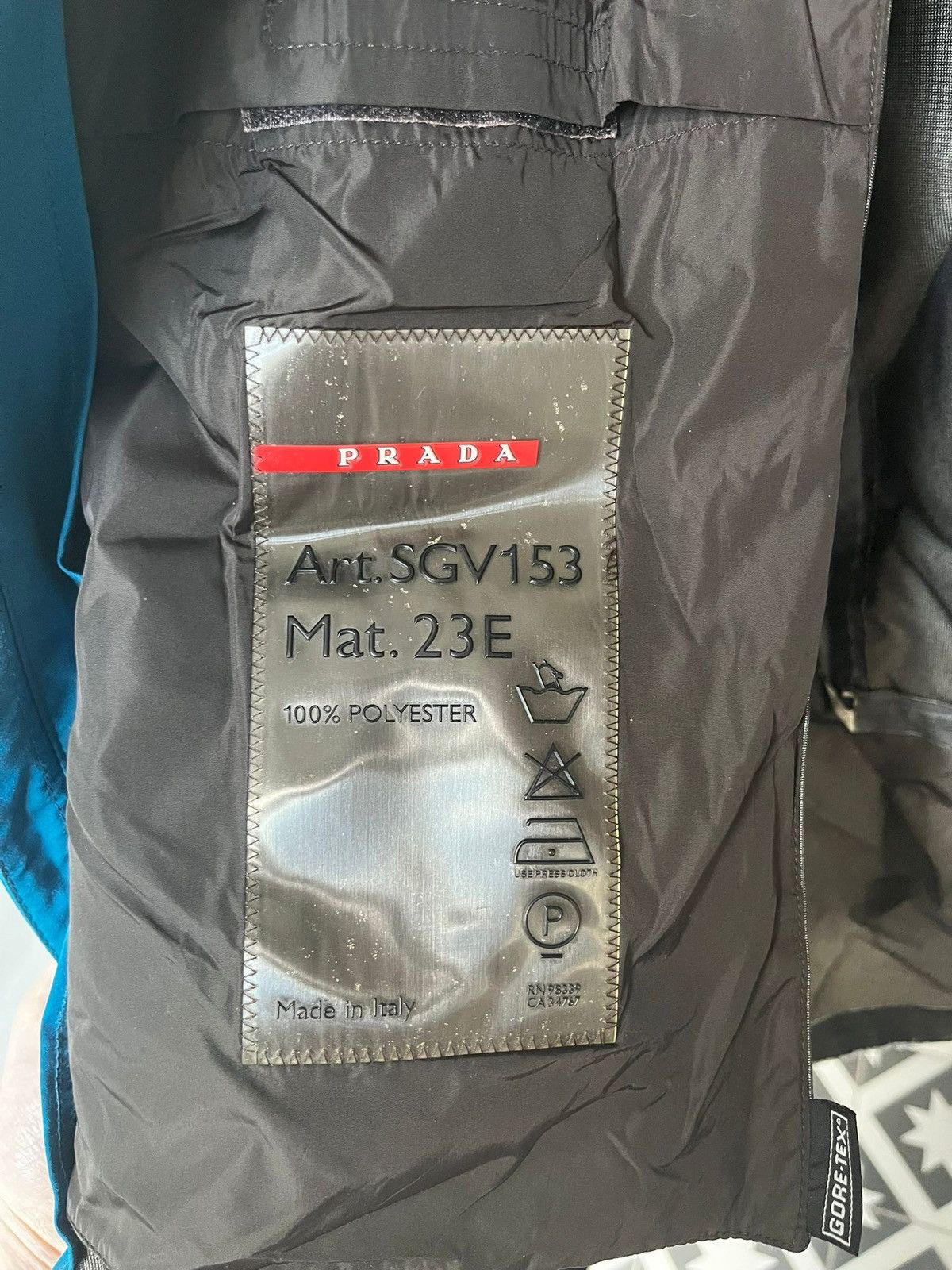 Prada Prada Art SGV153 Mat. 23E Windbreaker Size US L / EU 52-54 / 3 - 4 Thumbnail