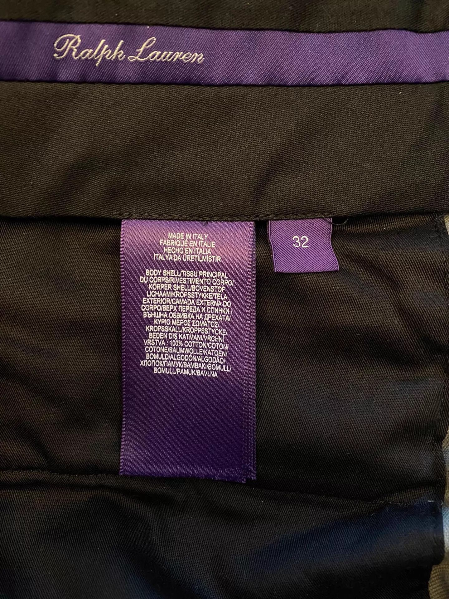 Polo Ralph Lauren RL Purple Label RRL Italian Velvet Naples Trousers Size US 32 / EU 48 - 4 Thumbnail