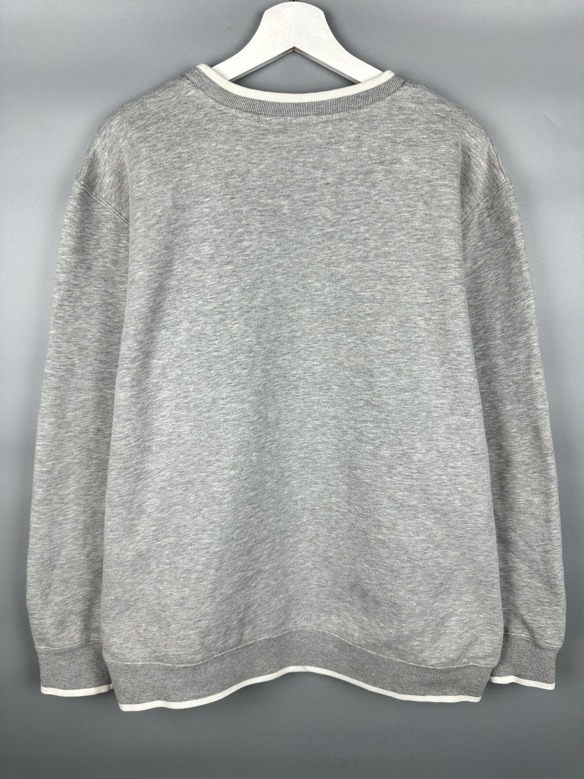 Nike Nike Big Center Swoosh Logo Sweatshirt Crewneck Y2K Vintage Size US L / EU 52-54 / 3 - 6 Thumbnail
