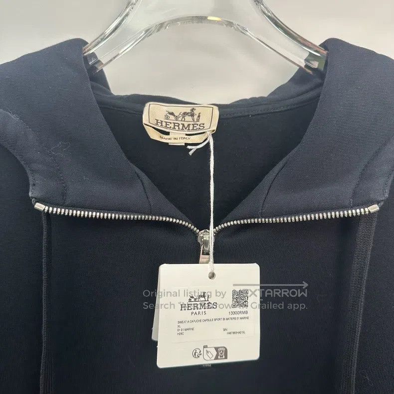 Hermes Hermes Sports Capsule Hooded Sweatshirt Size US XL / EU 56 / 4 - 5 Thumbnail