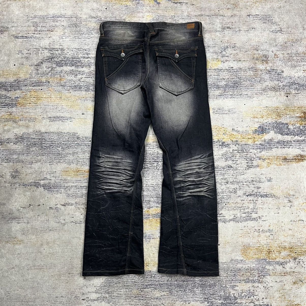 Tornado Mart Nicole club for men clawmark boot cut denim pants Size US 31 - 2 Thumbnail