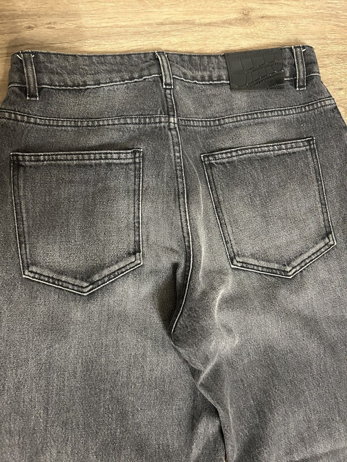 Pearled Ivory Pearld Ivory Black Denim (Washed) Size US 32 / EU 48 - 3 Thumbnail