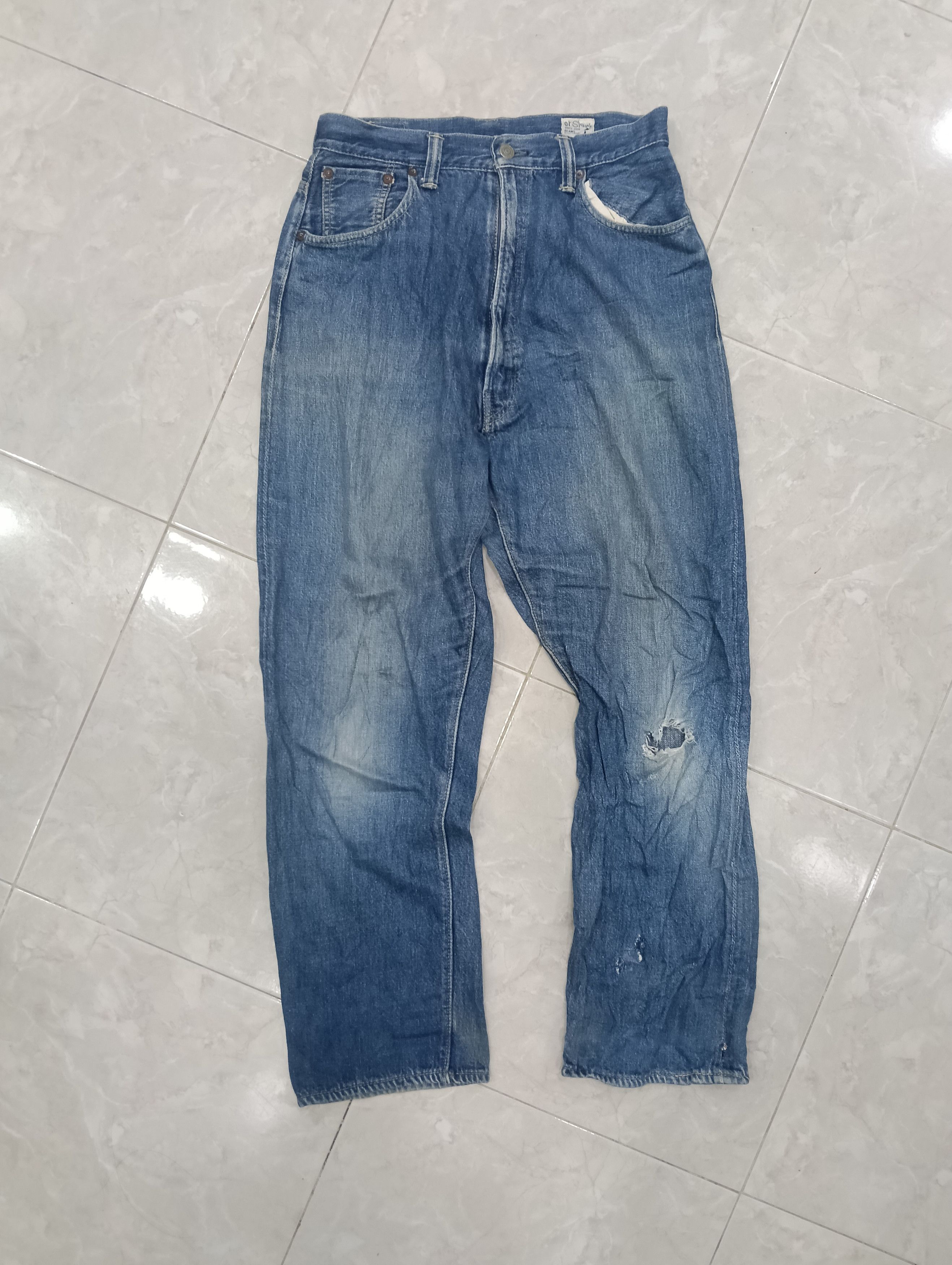 Beams Plus × Orslow Orslow Selvadge Look Like Baggy Size US 29 - 1 Thumbnail