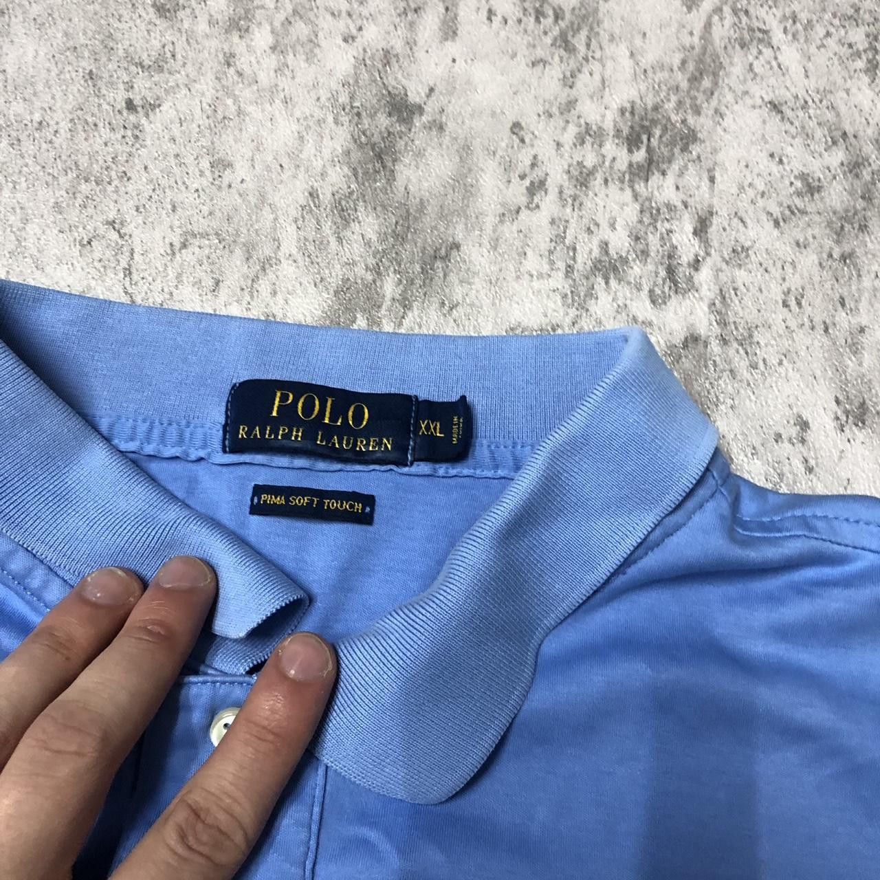 Polo Ralph Lauren Blue Ralph Lauren polo shirt Size US XXL / EU 58 / 5 - 3 Thumbnail