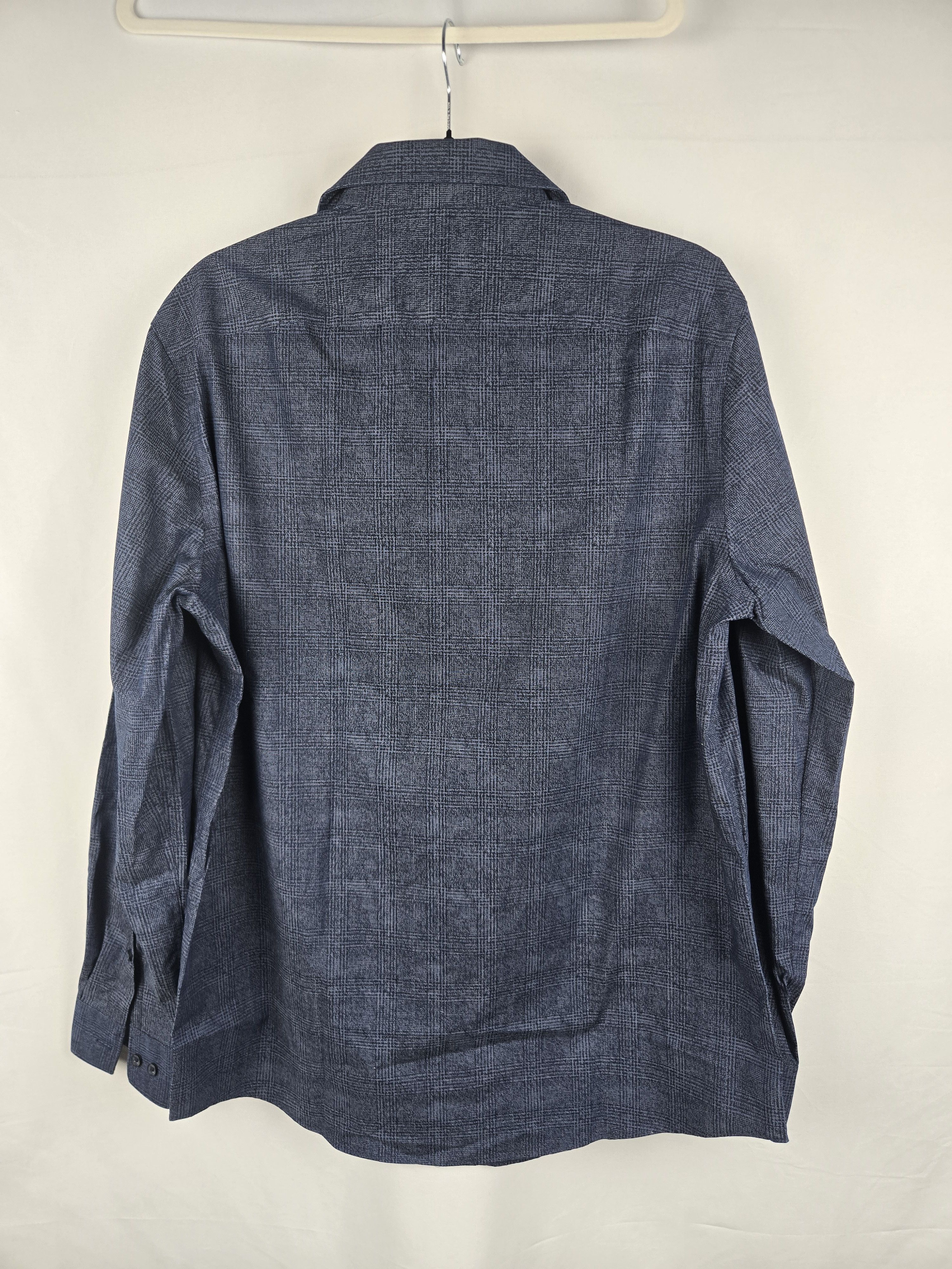 Michael Kors Michael Kors navy blue patterned dress shirt Size US L / EU 52-54 / 3 - 3 Thumbnail