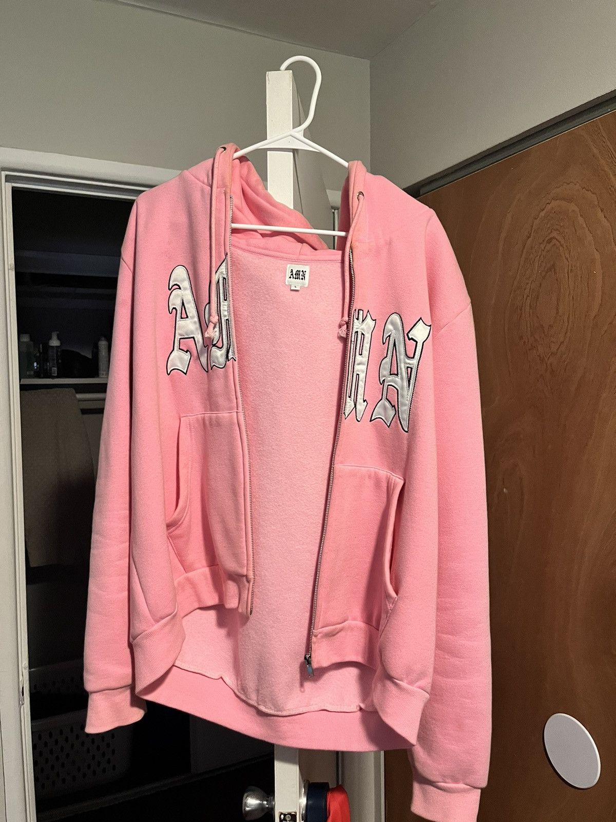 Any Means Necessary AMN Pink Hoodie Size US L / EU 52-54 / 3 - 1 Thumbnail