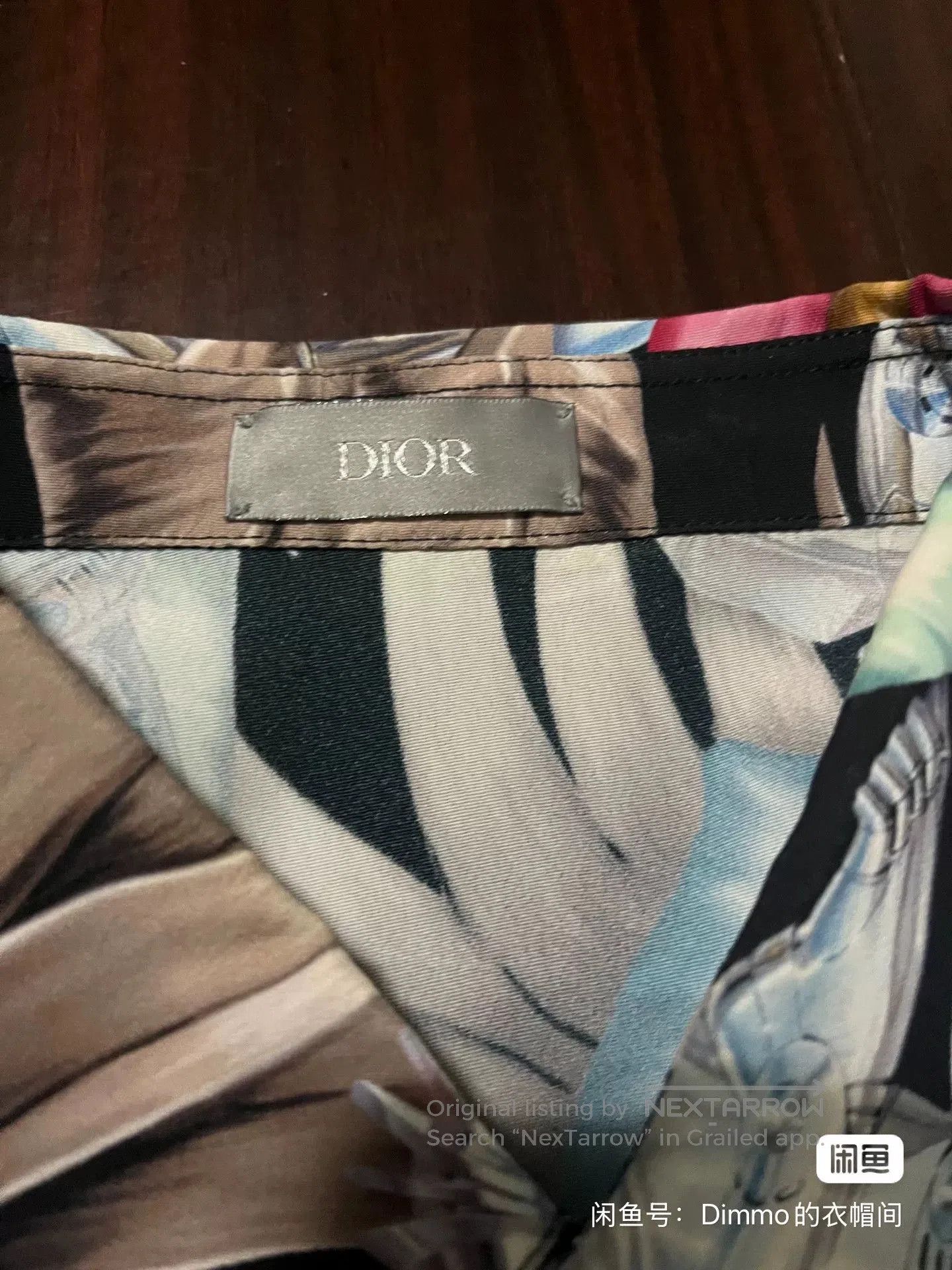 Visvim Dior Collaboration Robot Print Shirt. Size US M / EU 48-50 / 2 - 3 Thumbnail