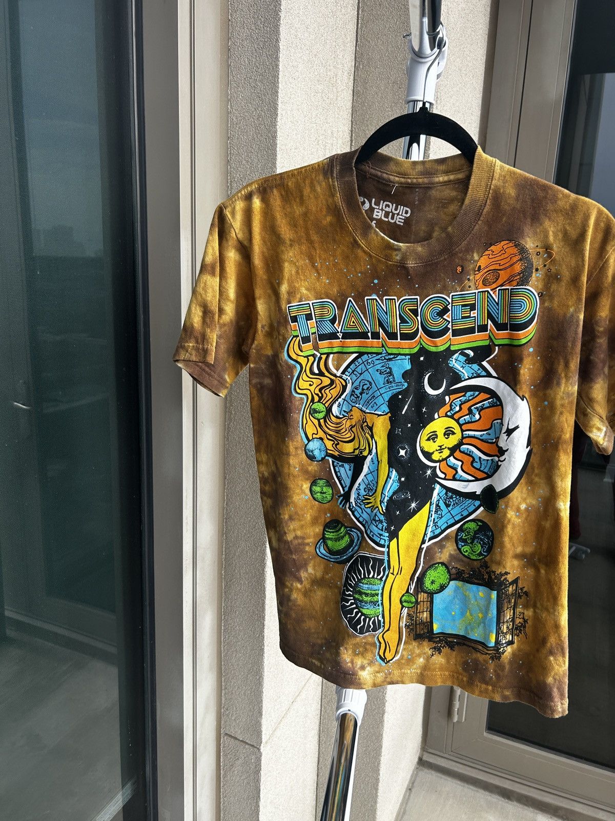 Liquid Blue × Vintage Liquid Blue “Transcend” Tie-Dye Graphic Tee Size US S / EU 44-46 / 1 - 1 Thumbnail