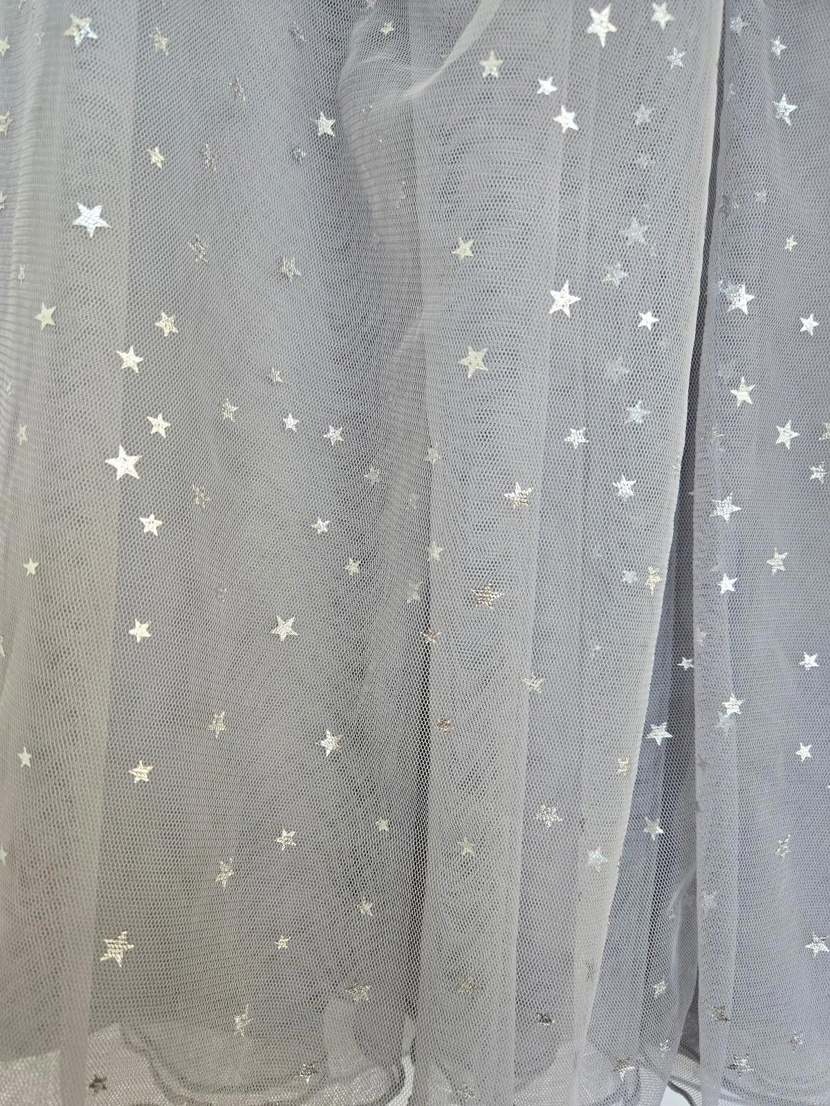 Free People T-Parts Two Layer Star Mesh Tulle Skirt Size 28" / US 6 / IT 42 - 5 Thumbnail