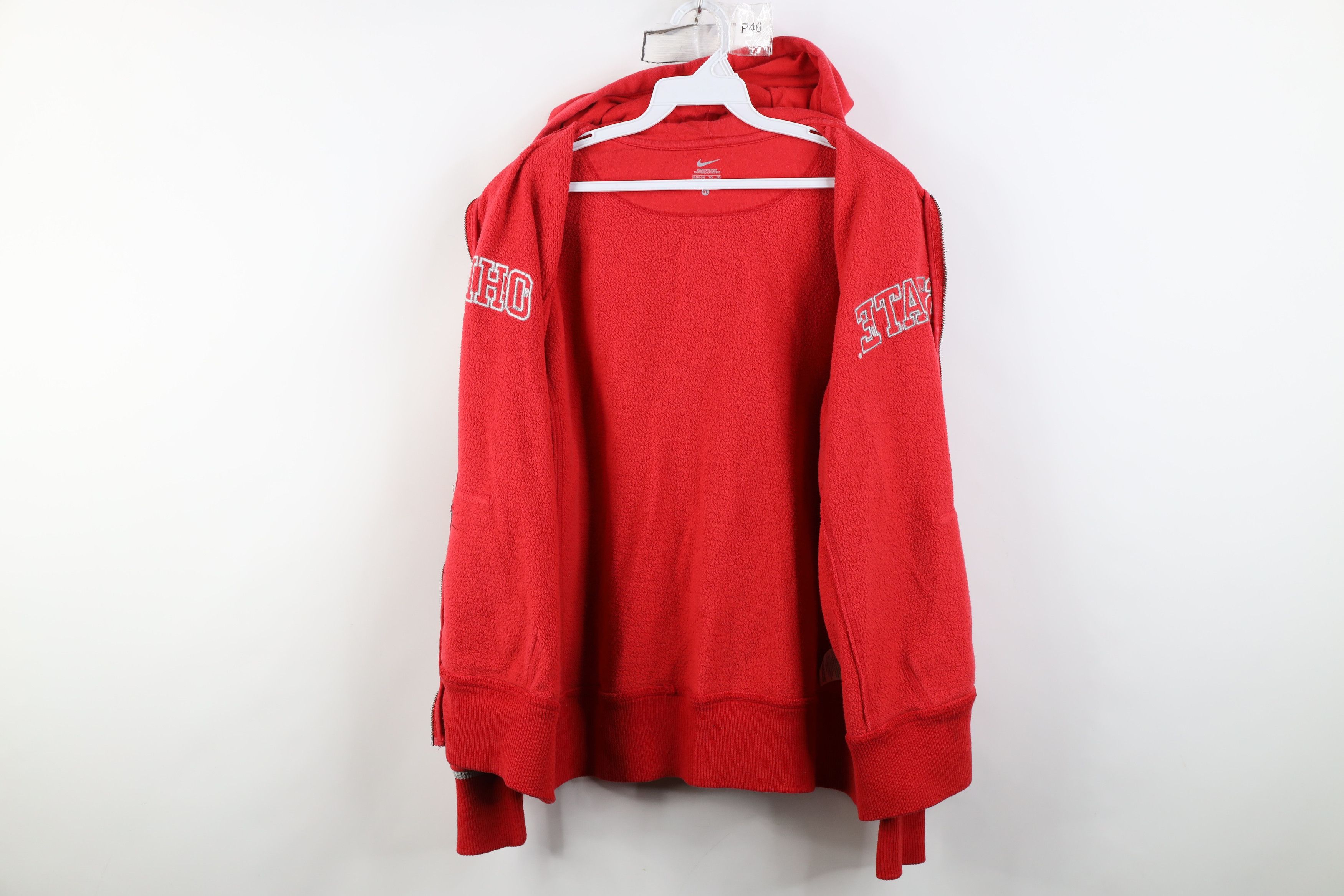 Nike Vintage Y2K Nike Swoosh Ohio State University Zip Hoodie Size XL / US 12-14 / IT 48-50 - 12 Thumbnail