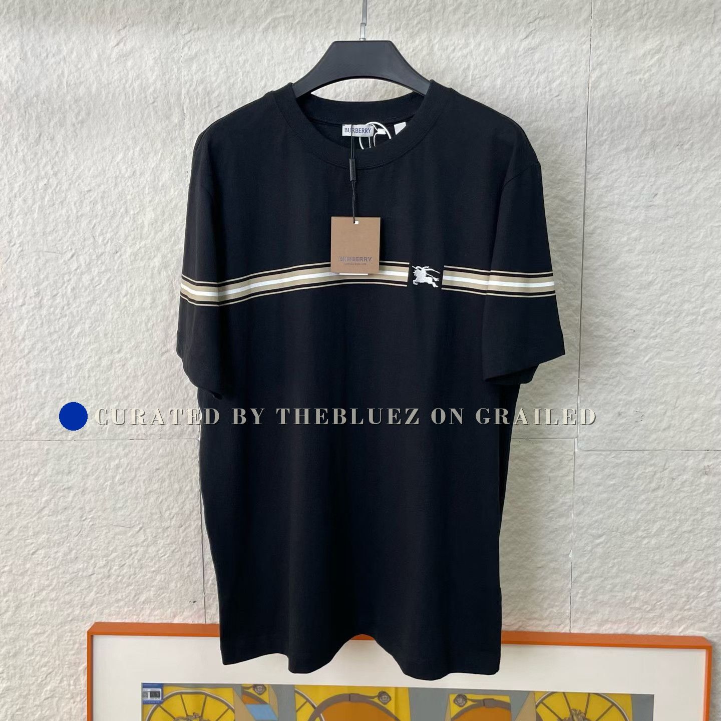 Burberry Burberry Striped Knight Short Sleeve Size US L / EU 52-54 / 3 - 1 Thumbnail