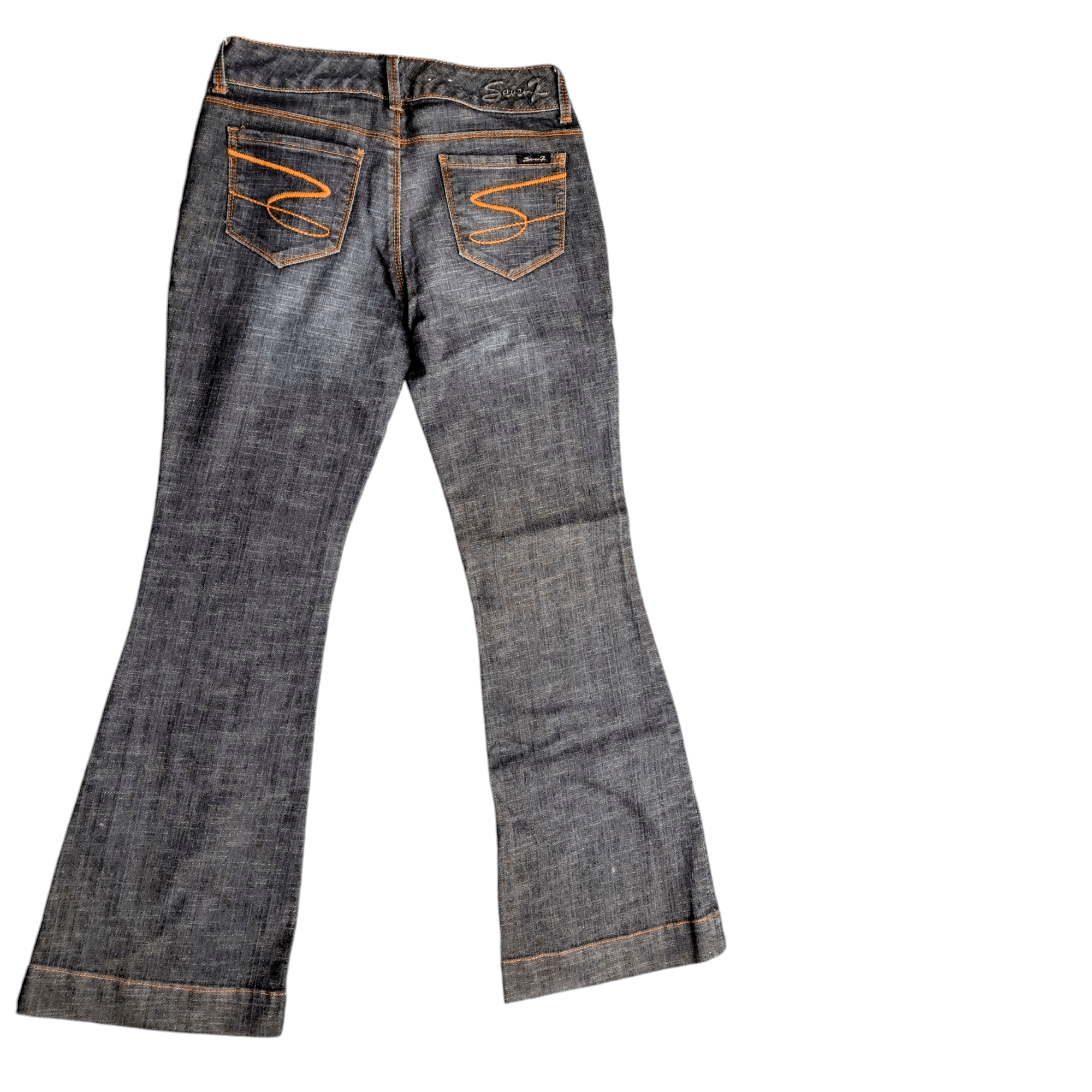 Seven 7 Seven 7 Jeans Sexy Flare Blue Jeans Size 30" / US 8 / IT 44 - 6 Thumbnail