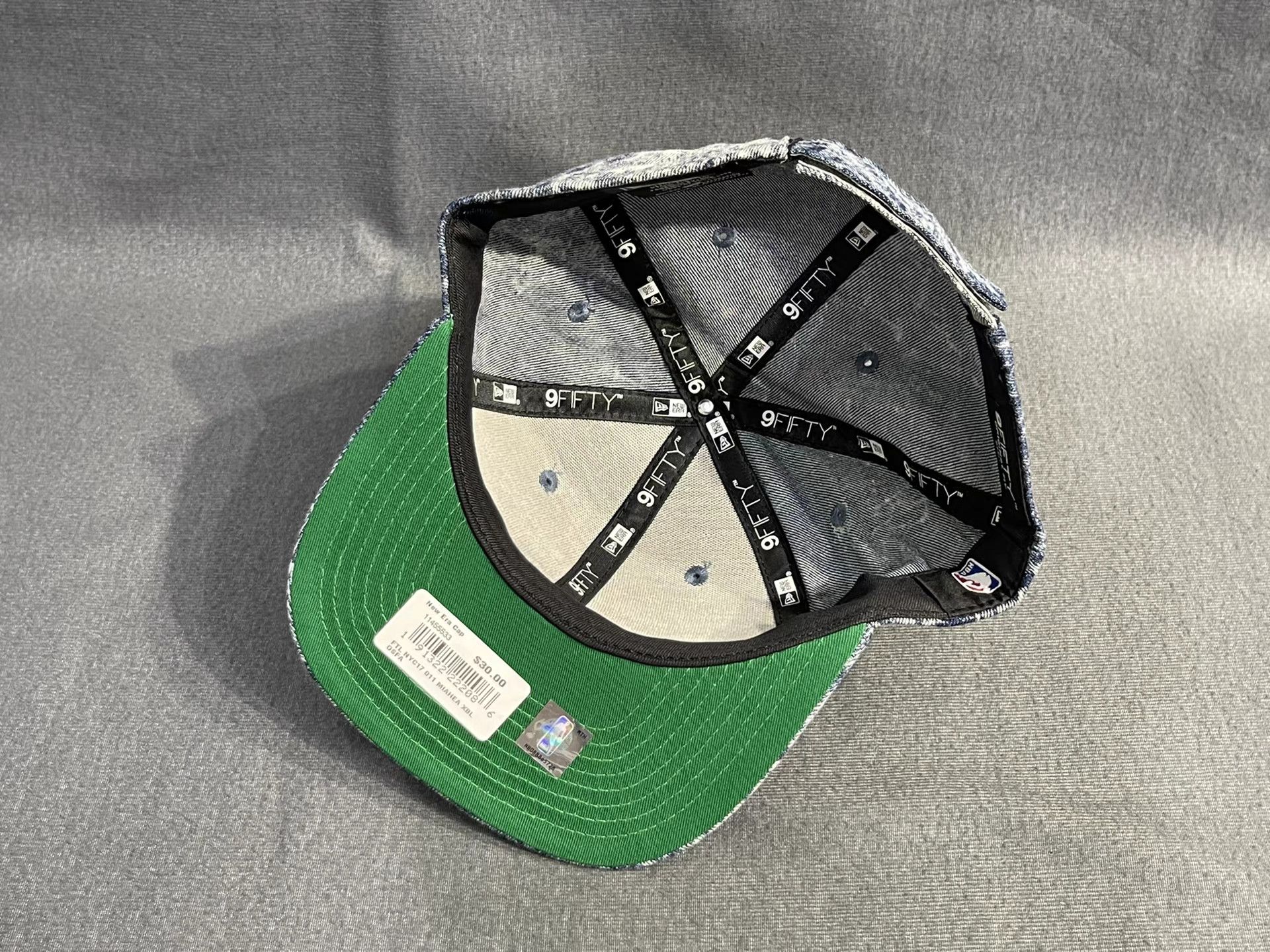 New Era New Era Miami Heat Flat BrimCap。 Q5 Size ONE SIZE - 8 Thumbnail