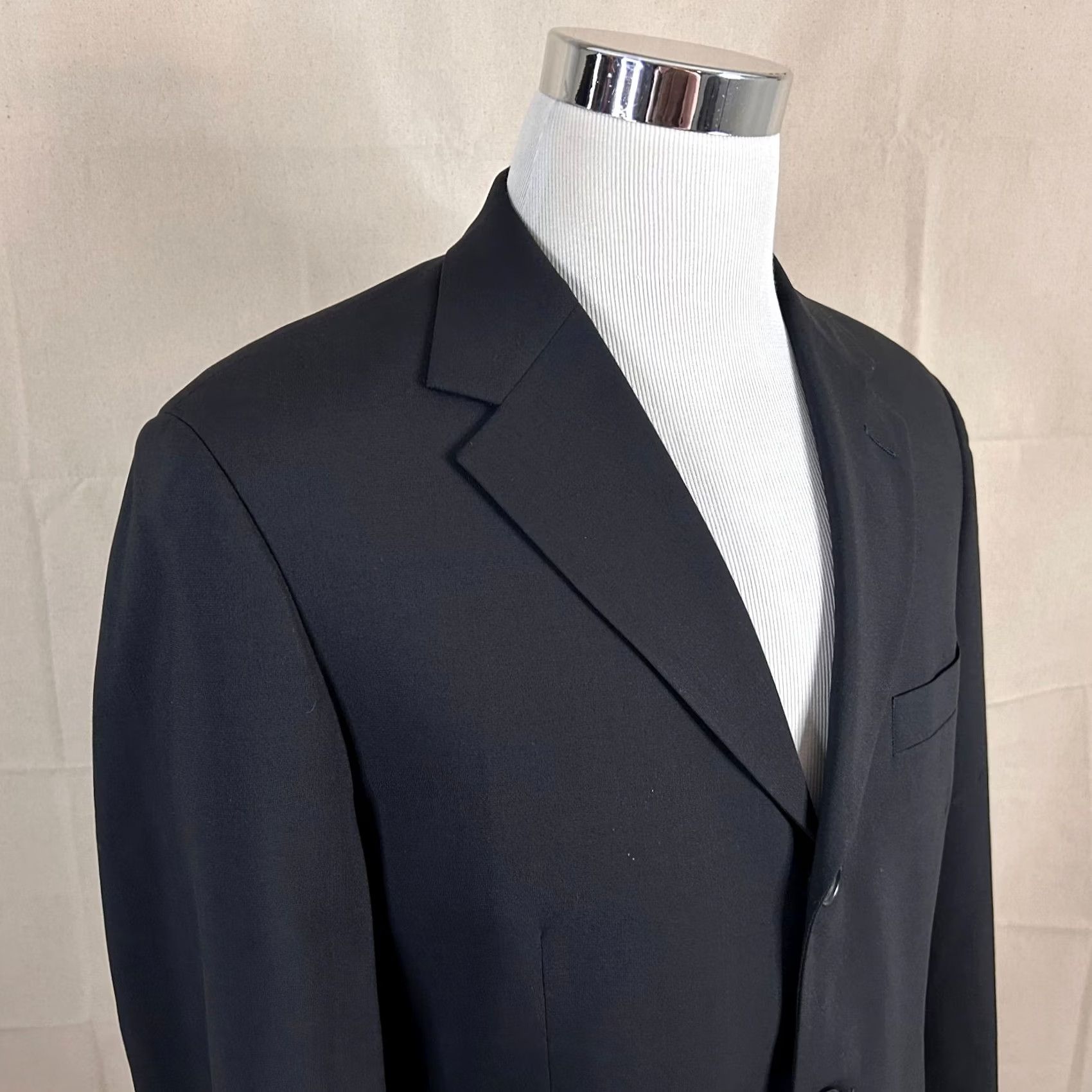 Brooks Brothers Brooks Brothers Sport Coat 38S Wool Black Three-Button Fully Lined Men Jacket Coat Notch Lapel 2 Piece Size US XS / EU 42 / 0 - 2 Thumbnail