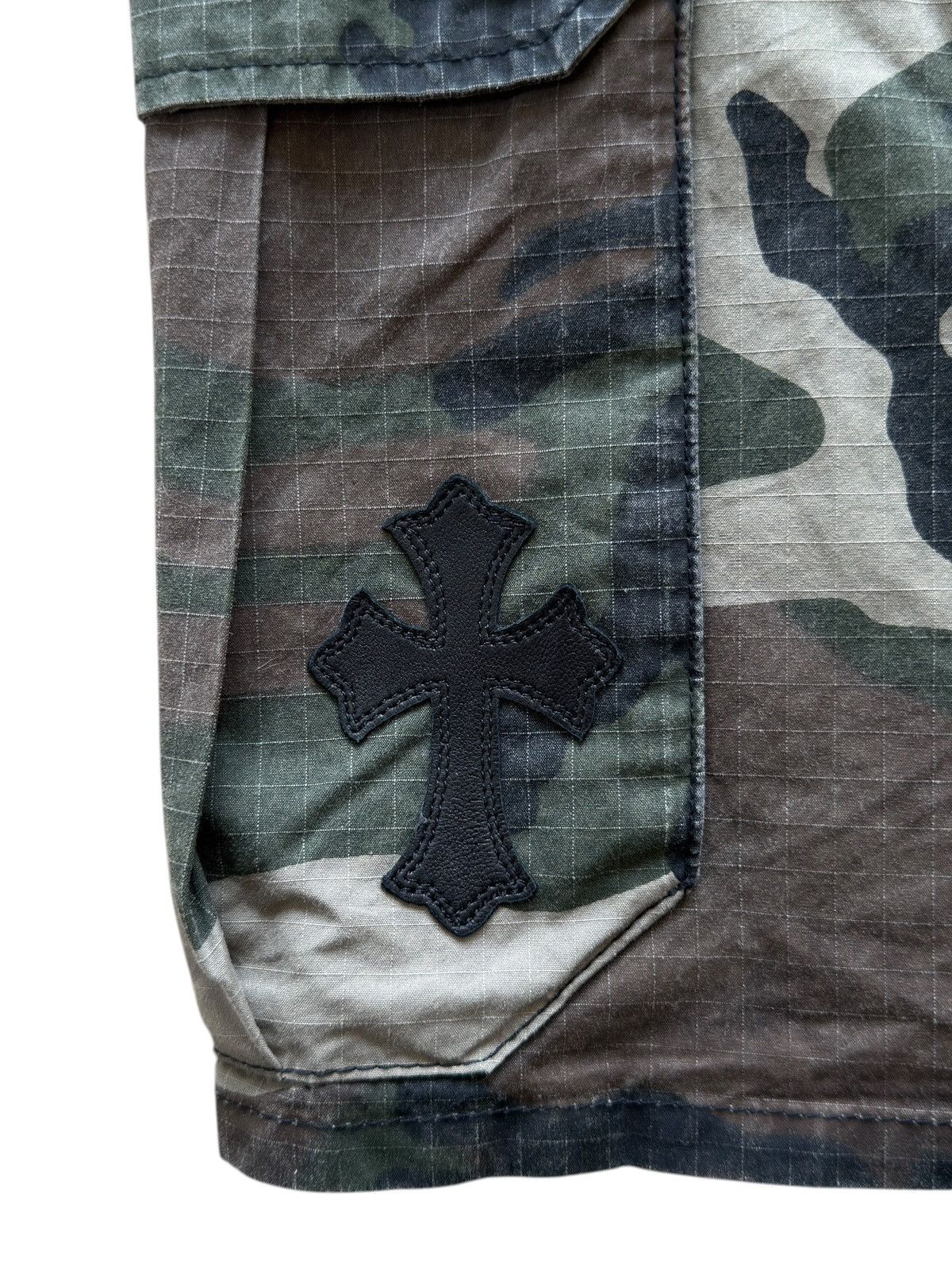 Chrome Hearts Chrome Hearts ‘Devil Dog’ Camo Cargo Shorts Size US 32 / EU 48 - 5 Thumbnail