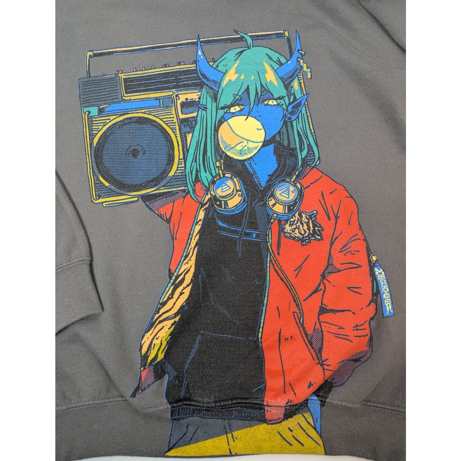 OMOCAT OMOCAT Radio Demon Crewneck Sweatshirt Size Small Anime Japanese Size US M / EU 48-50 / 2 - 3 Thumbnail