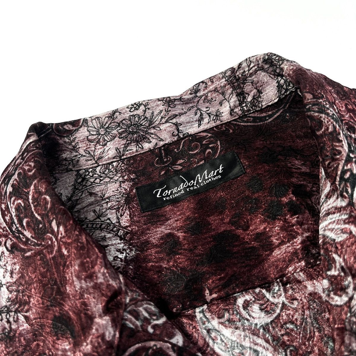 Tornado Mart Tornado Mart Printed Long Sleeve Casual Shirt Size US XS / EU 42 / 0 - 4 Thumbnail
