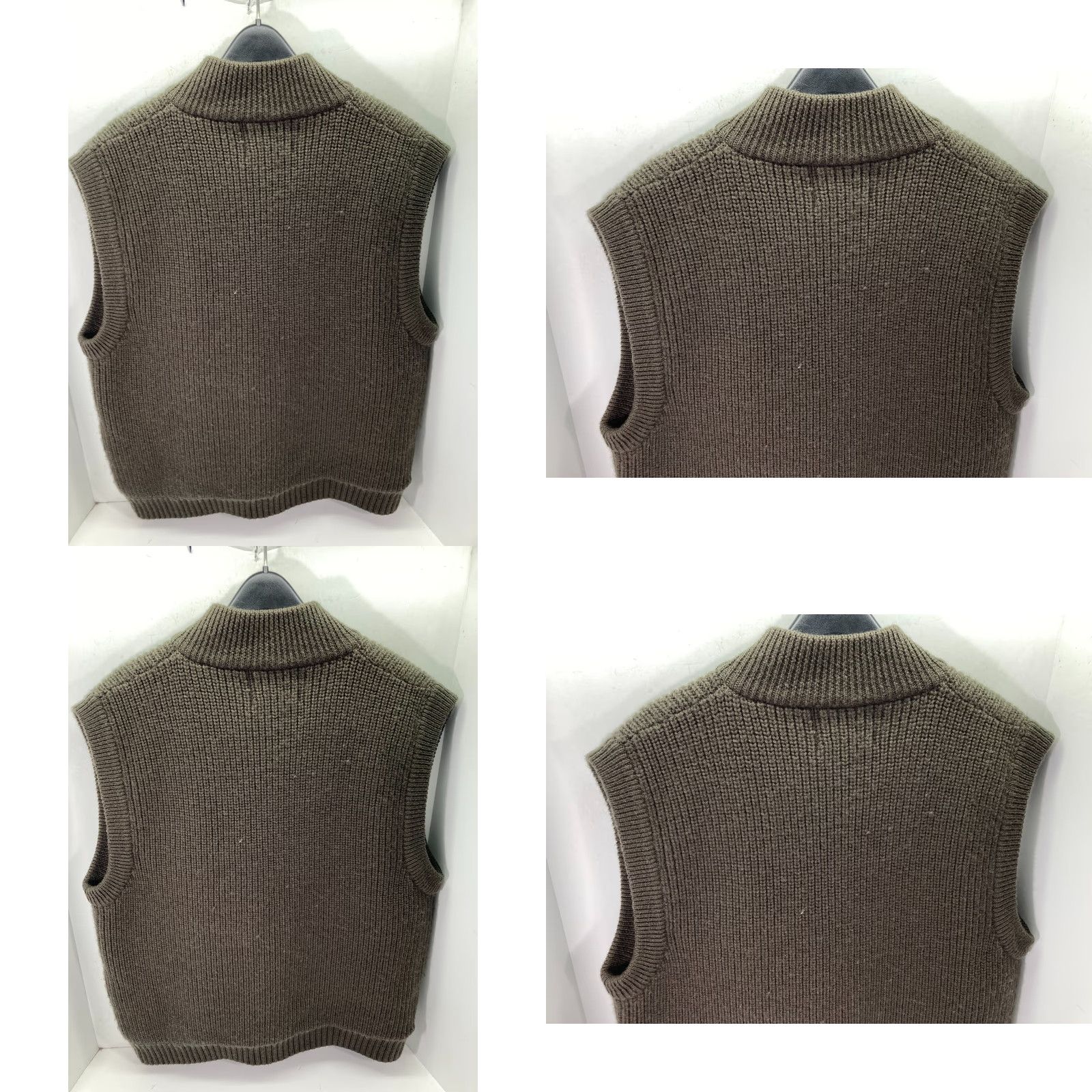 Vintage VINTAGE Woolrich Ducks Unlimited Sweater Vest Mens L Brown Wool Full Zip Ribbed Lined Size US L / EU 52-54 / 3 - 8 Thumbnail