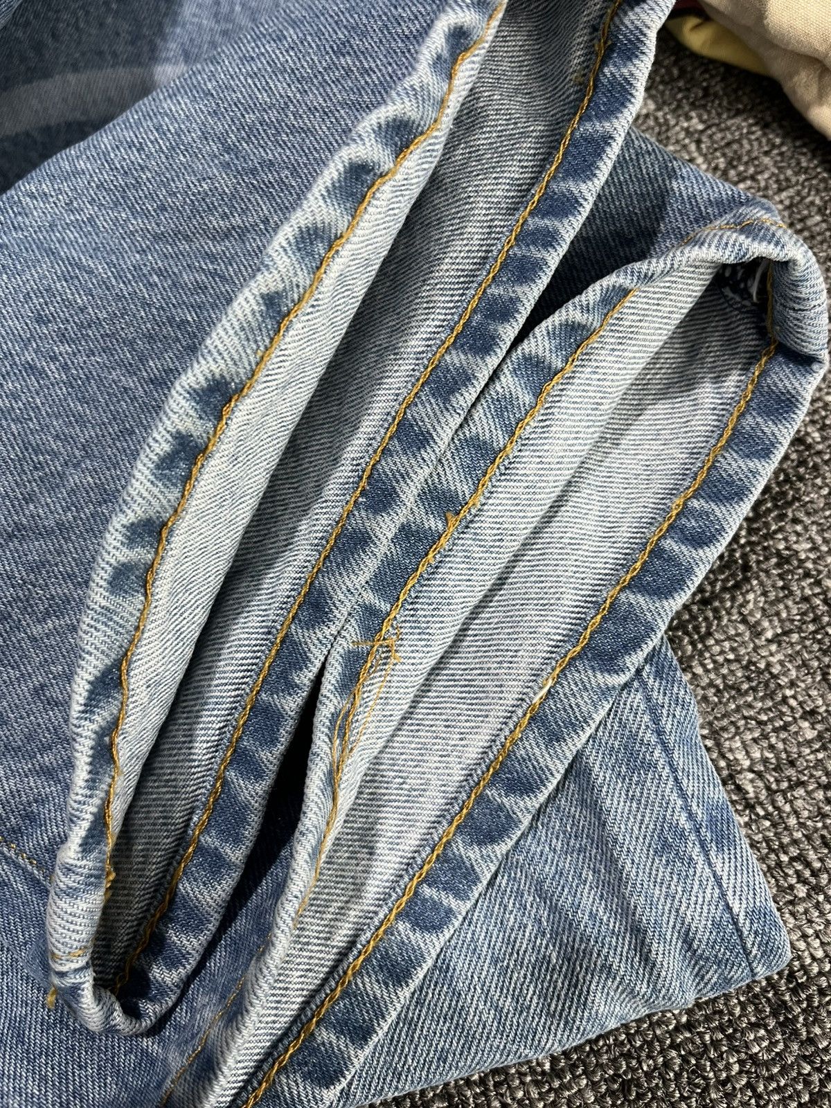 Stussy Stussy big ol double SS jeans Size US 30 / EU 46 - 6 Thumbnail